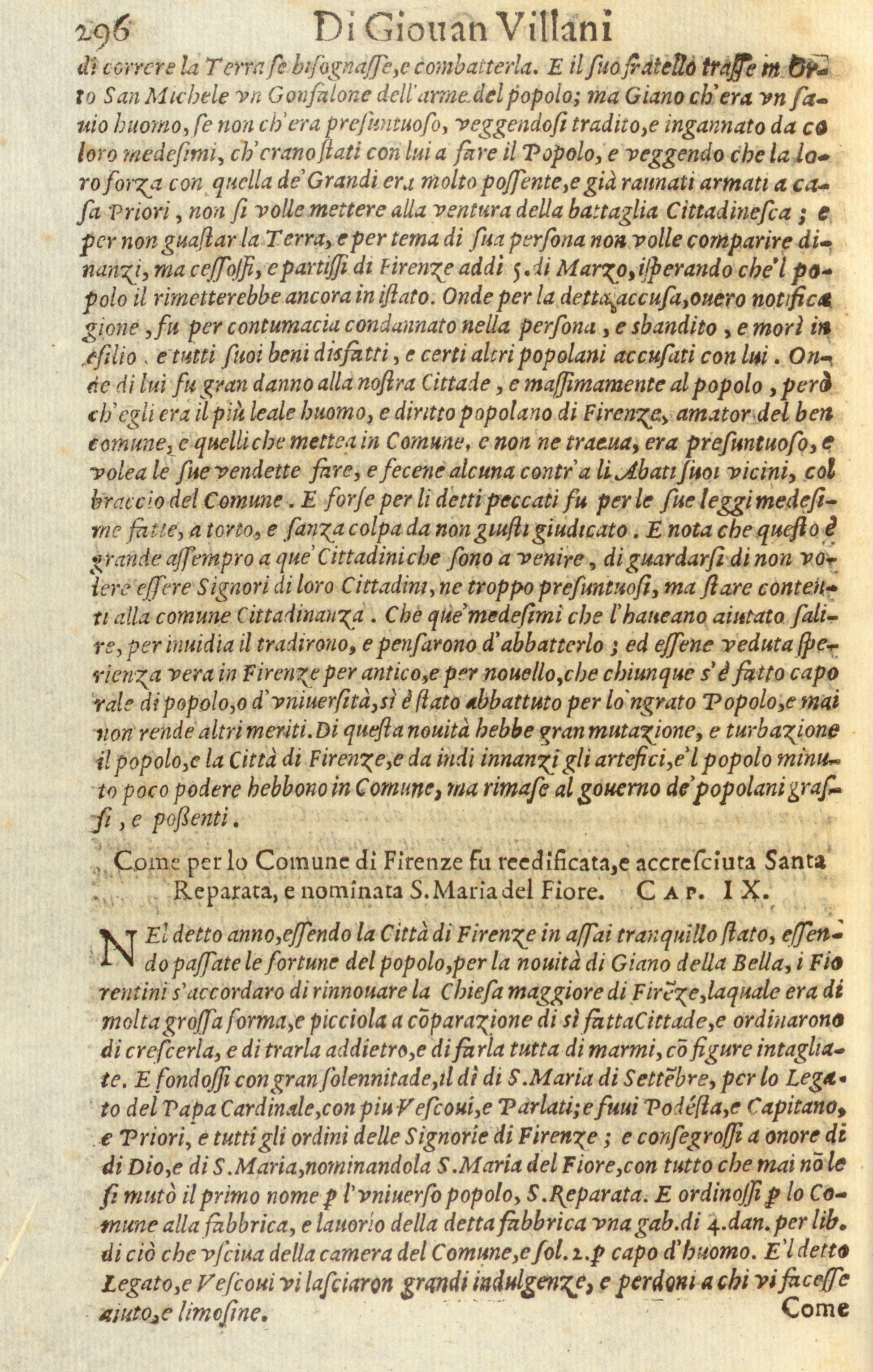 Storia di Giovanni Villani