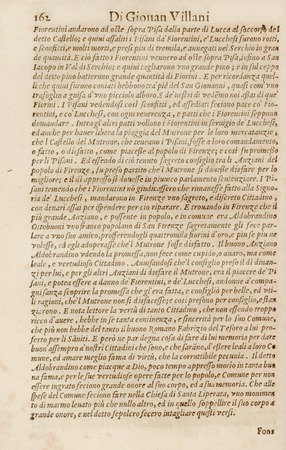 Storia di Giovanni Villani