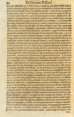 Storia di Giovanni Villani
