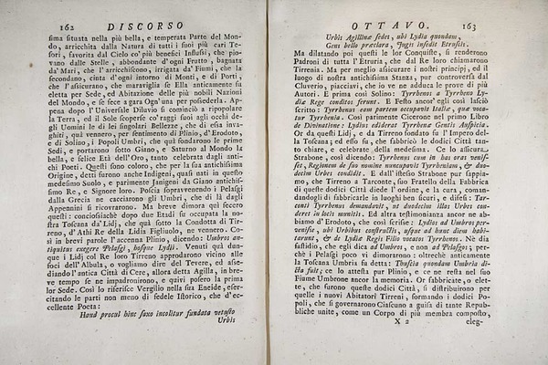 Orazionii o discorsi istorici sopra l’ antica citta di Fiesole