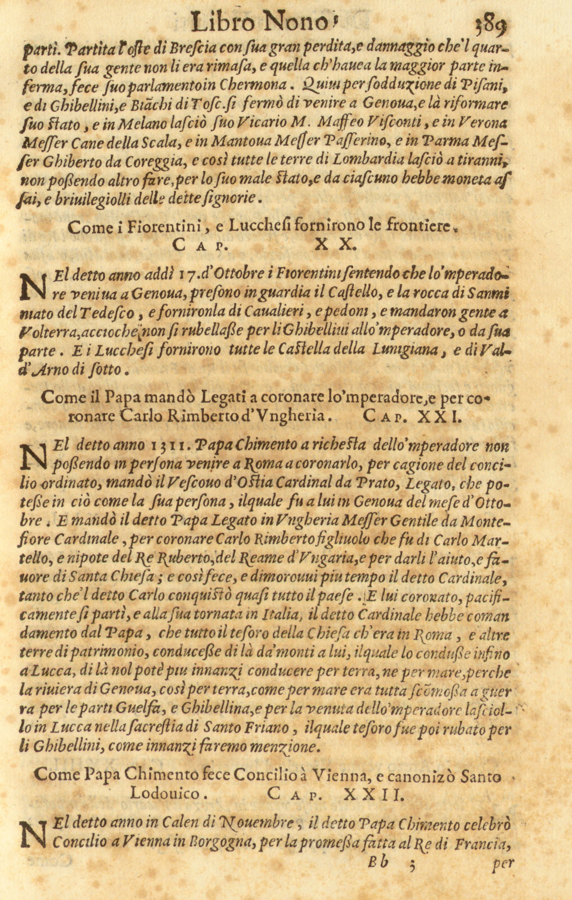 Storia di Giovanni Villani