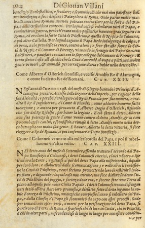 Storia di Giovanni Villani