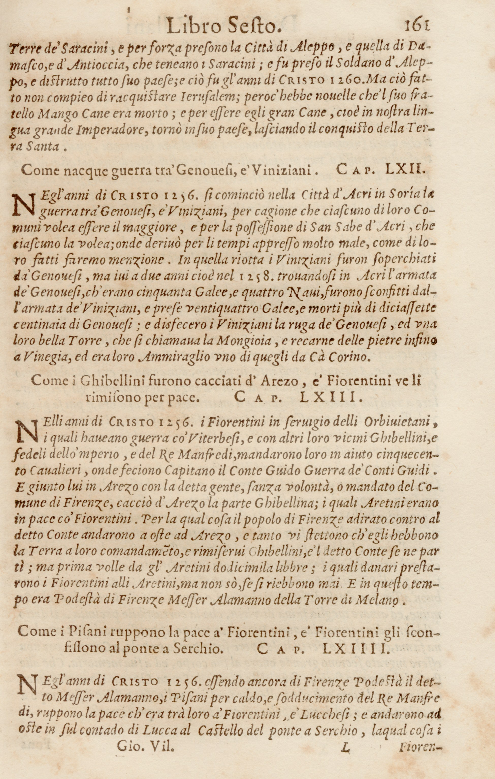 Storia di Giovanni Villani