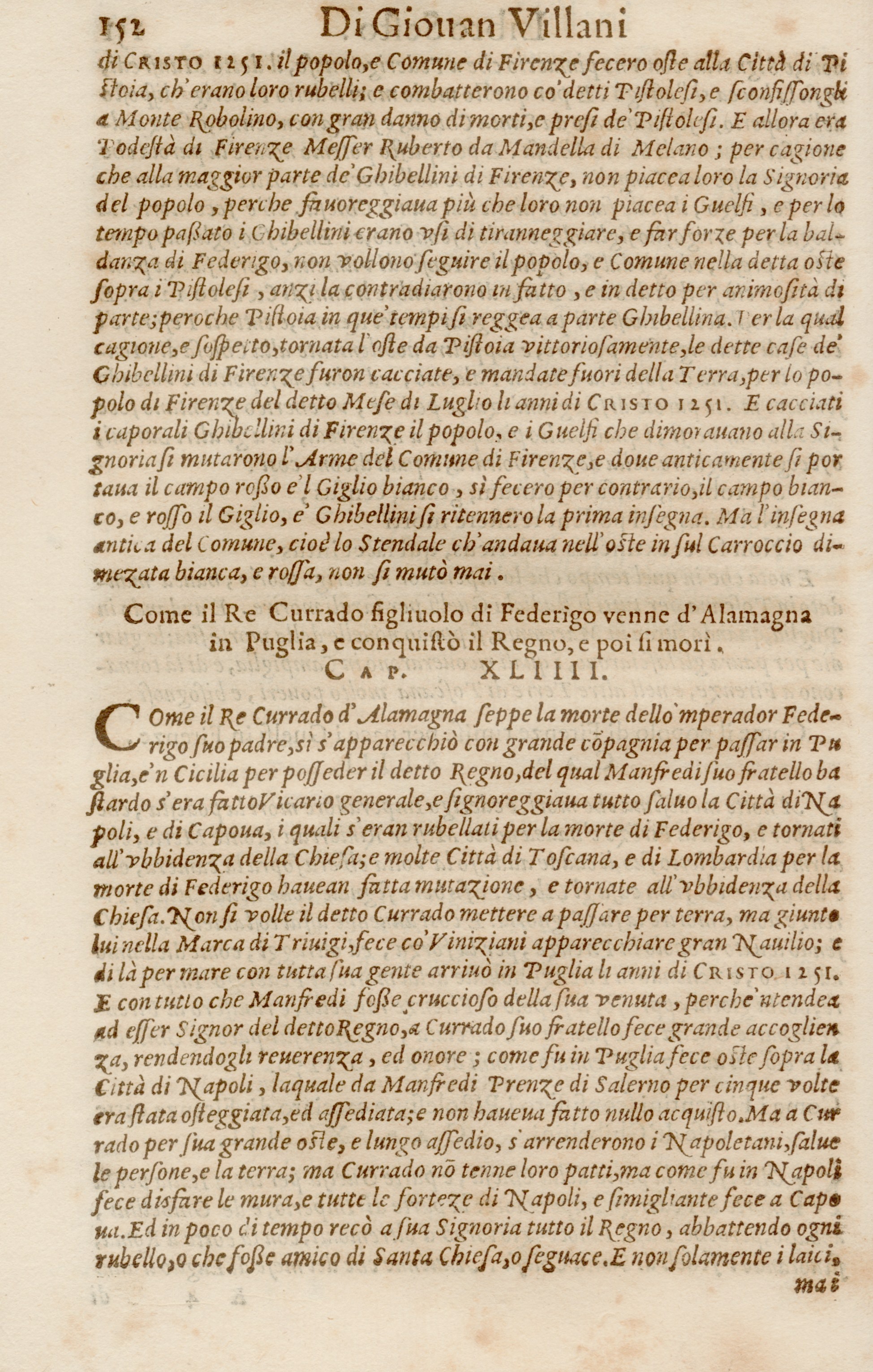 Storia di Giovanni Villani