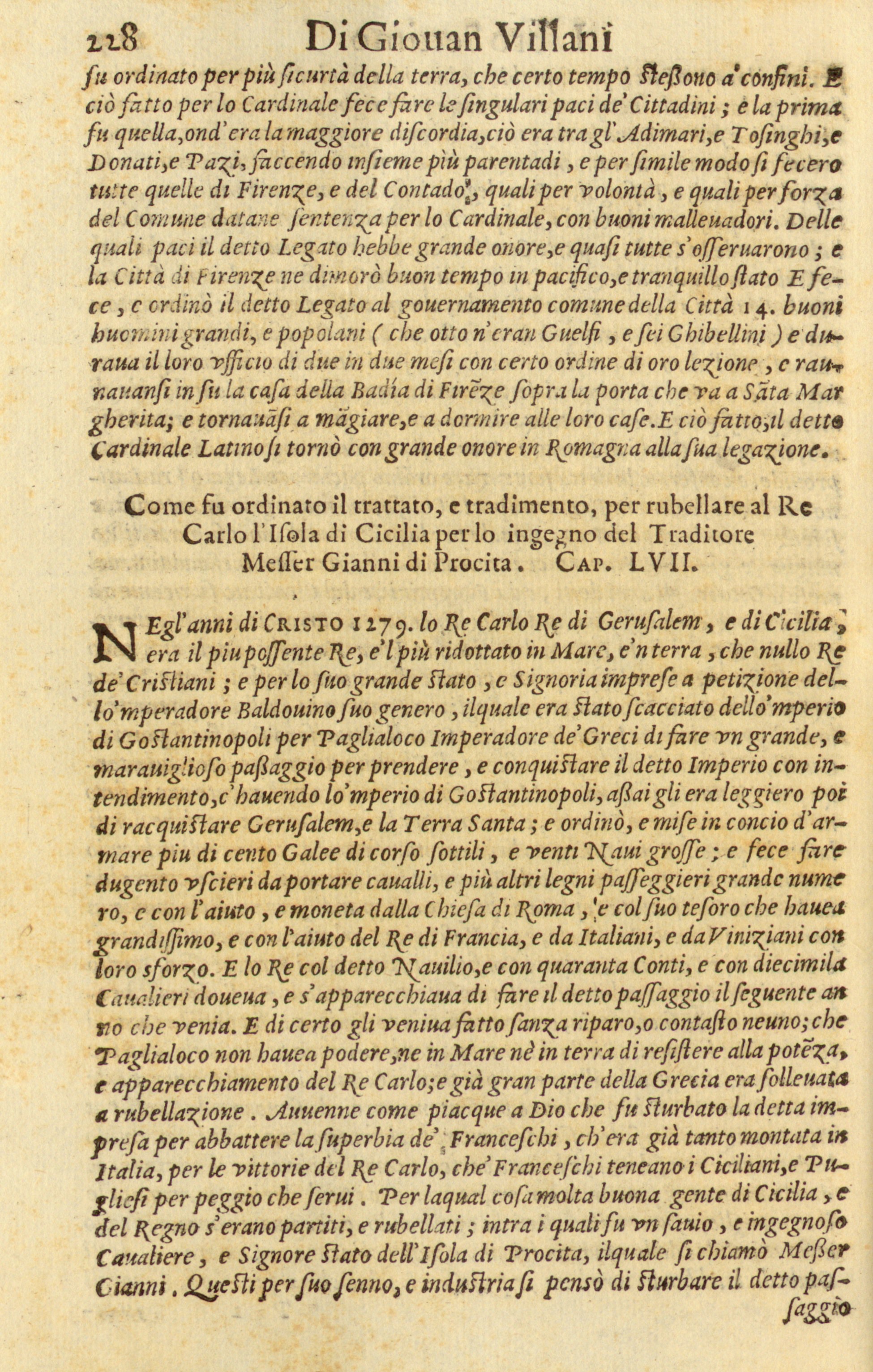 Storia di Giovanni Villani