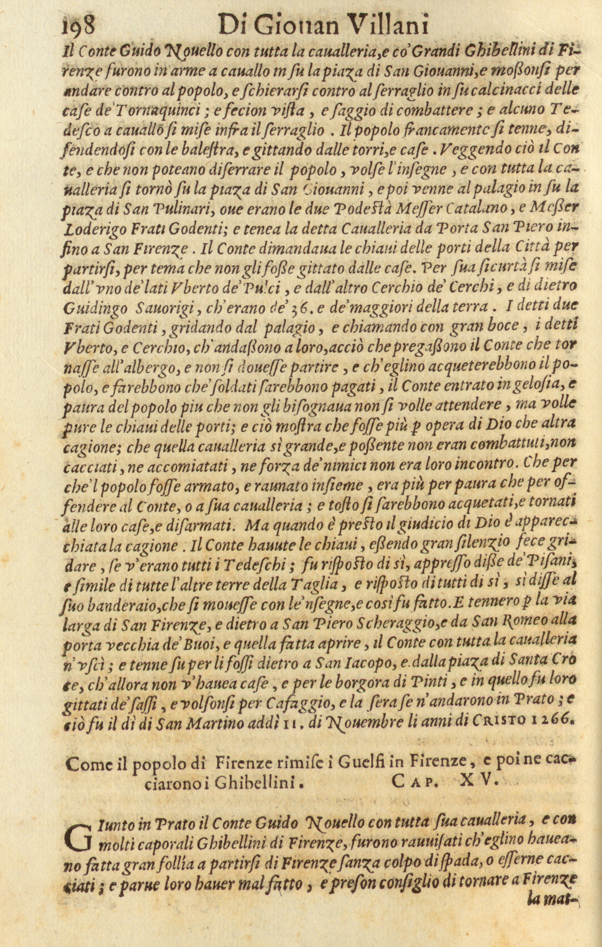 Storia di Giovanni Villani