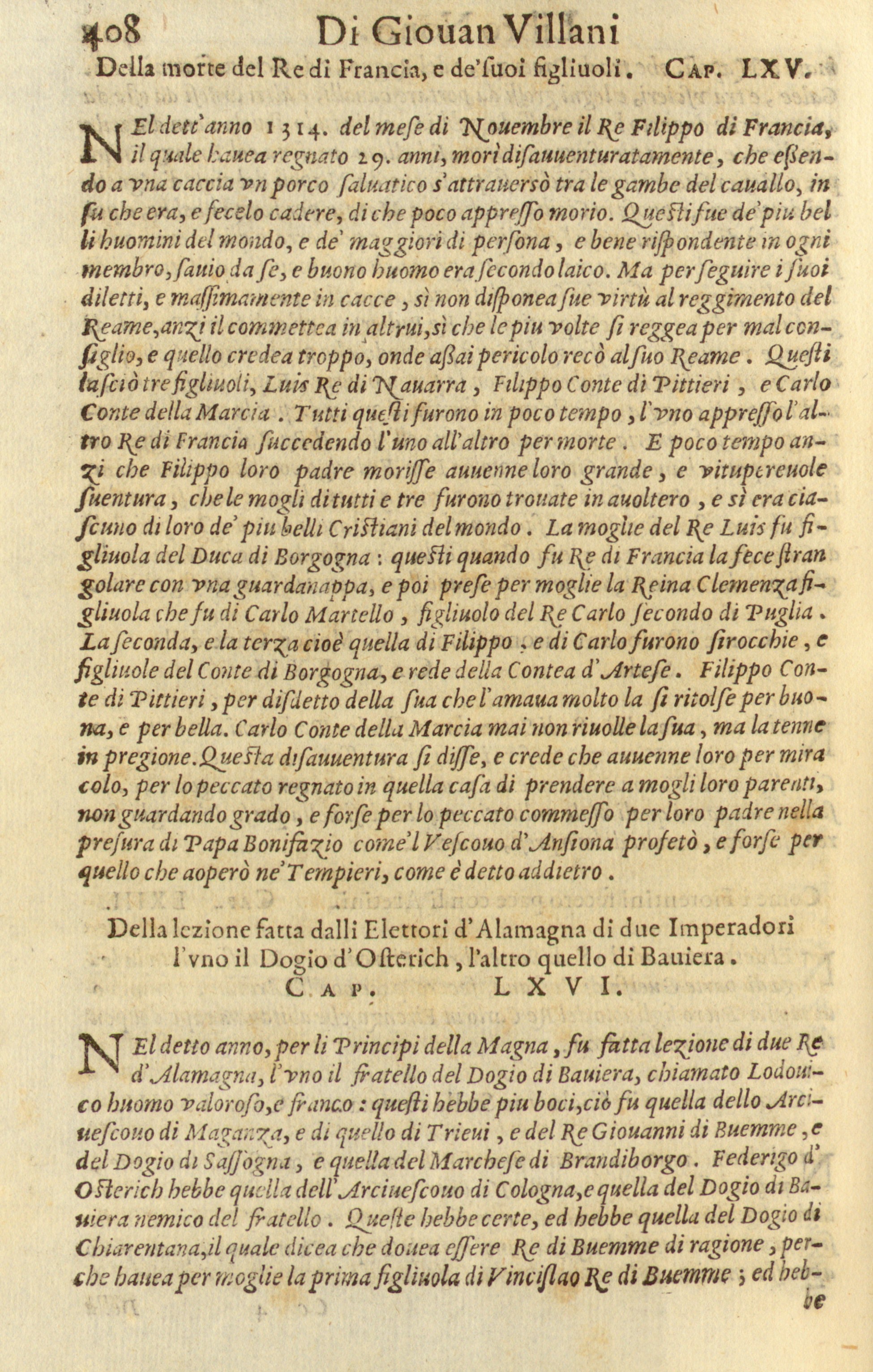 Storia di Giovanni Villani