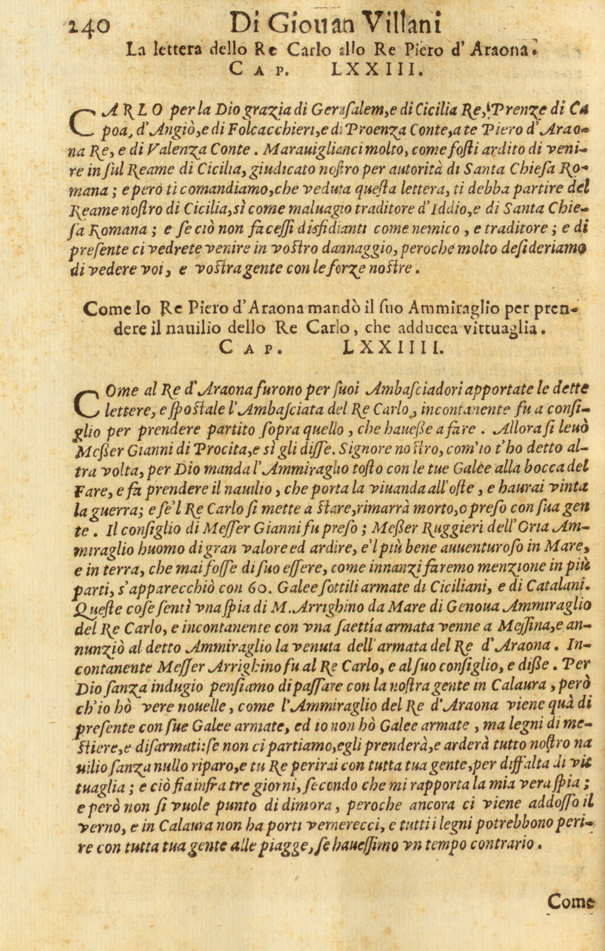 Storia di Giovanni Villani