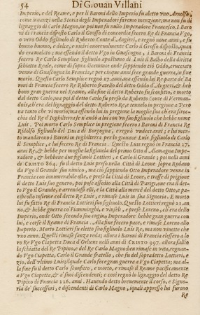 Storia di Giovanni Villani