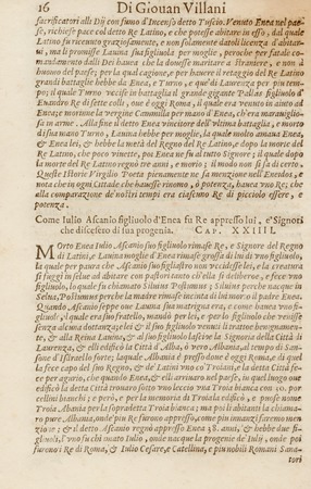 Storia di Giovanni Villani