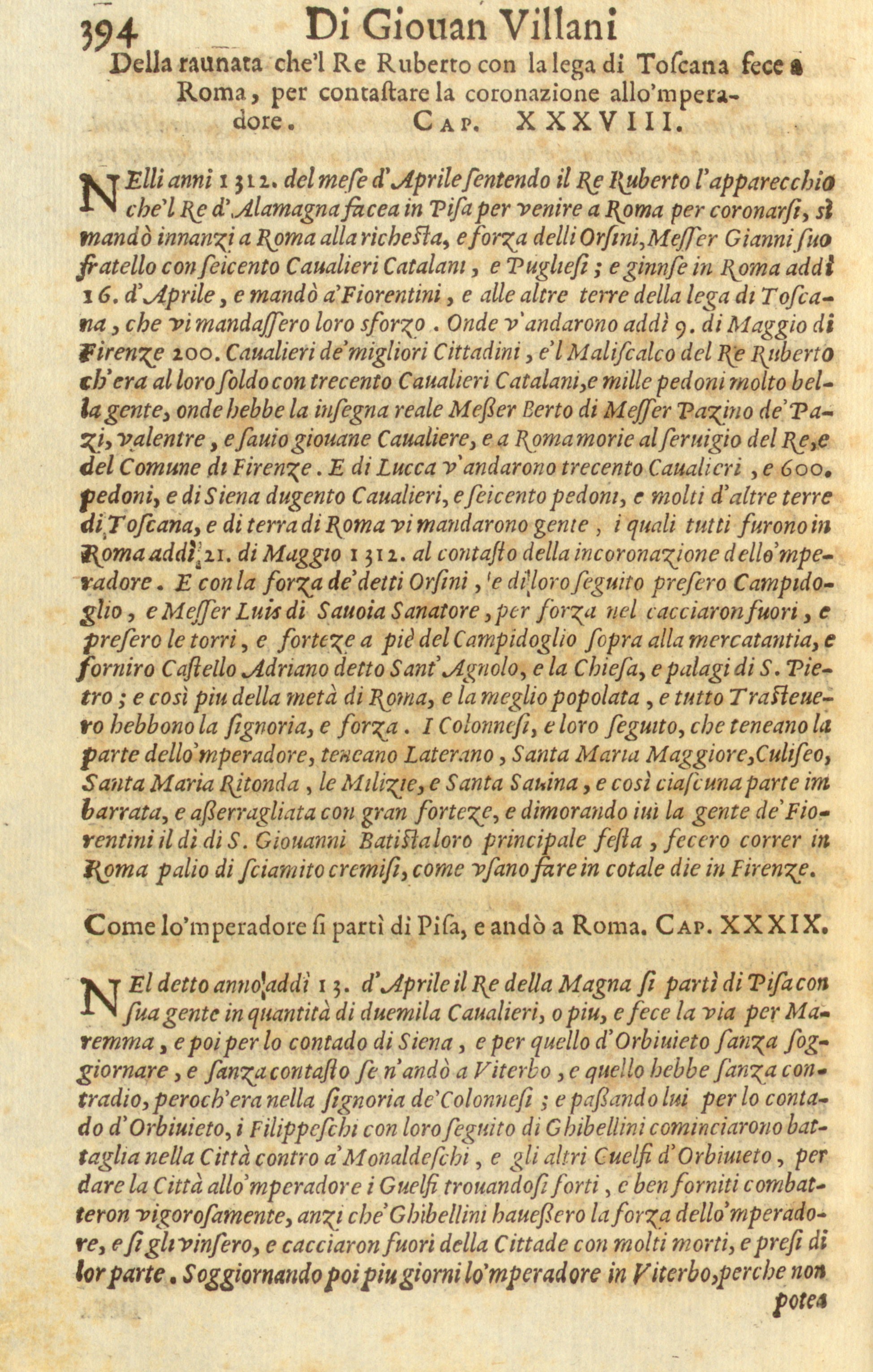 Storia di Giovanni Villani