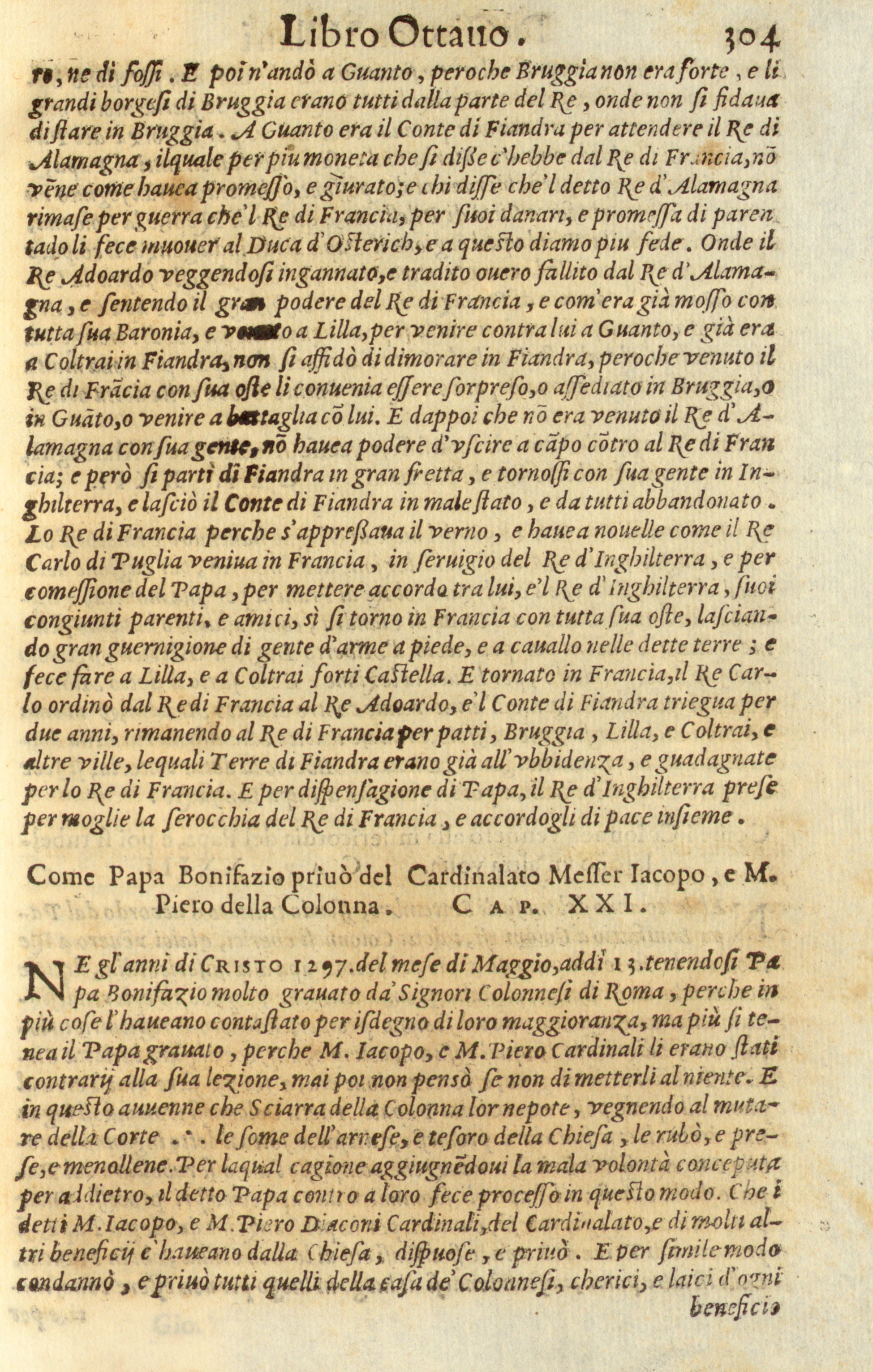 Storia di Giovanni Villani