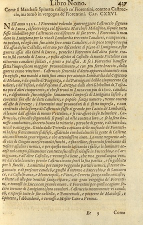 Storia di Giovanni Villani