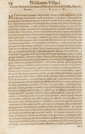 Storia di Giovanni Villani