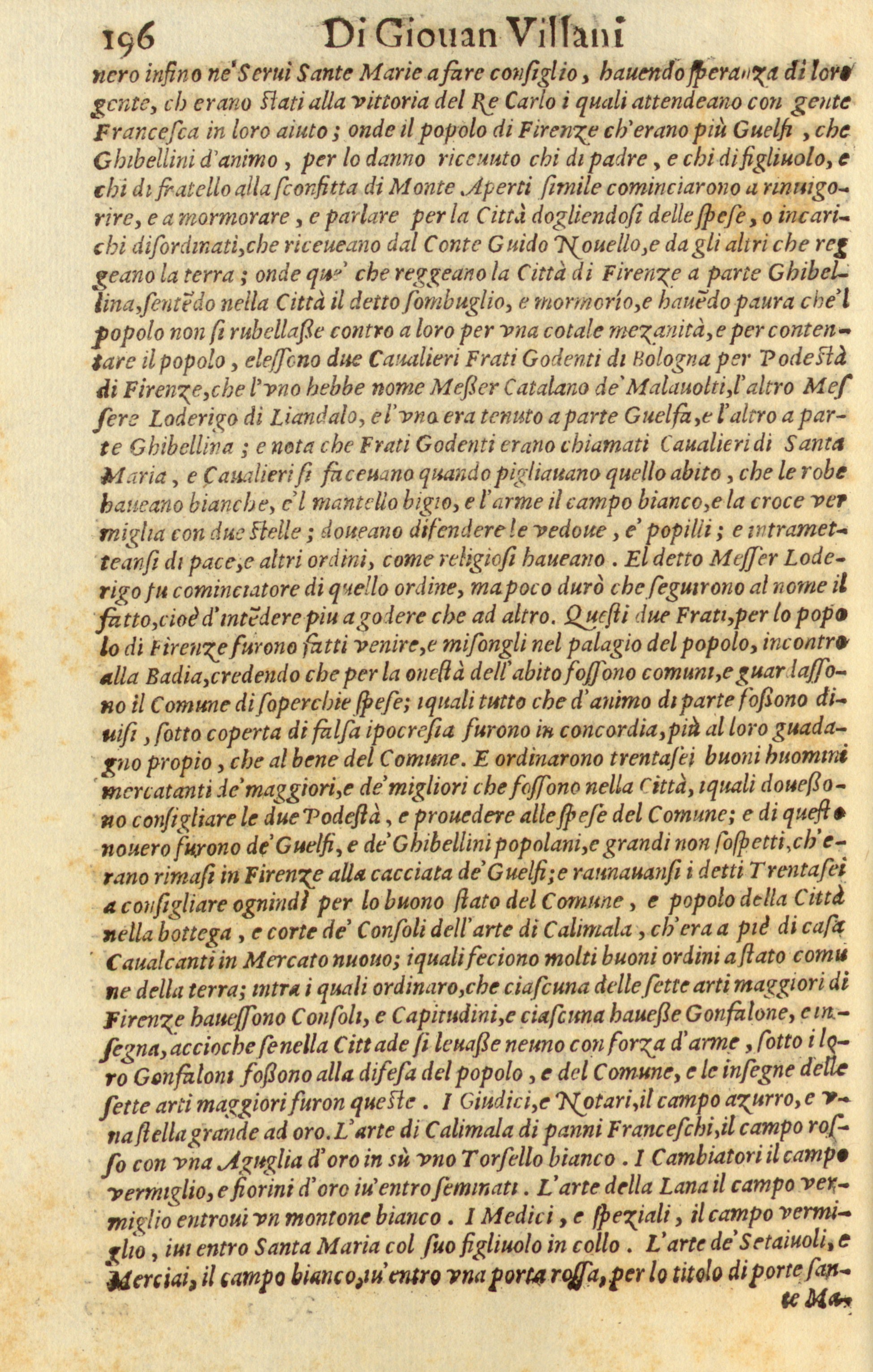 Storia di Giovanni Villani