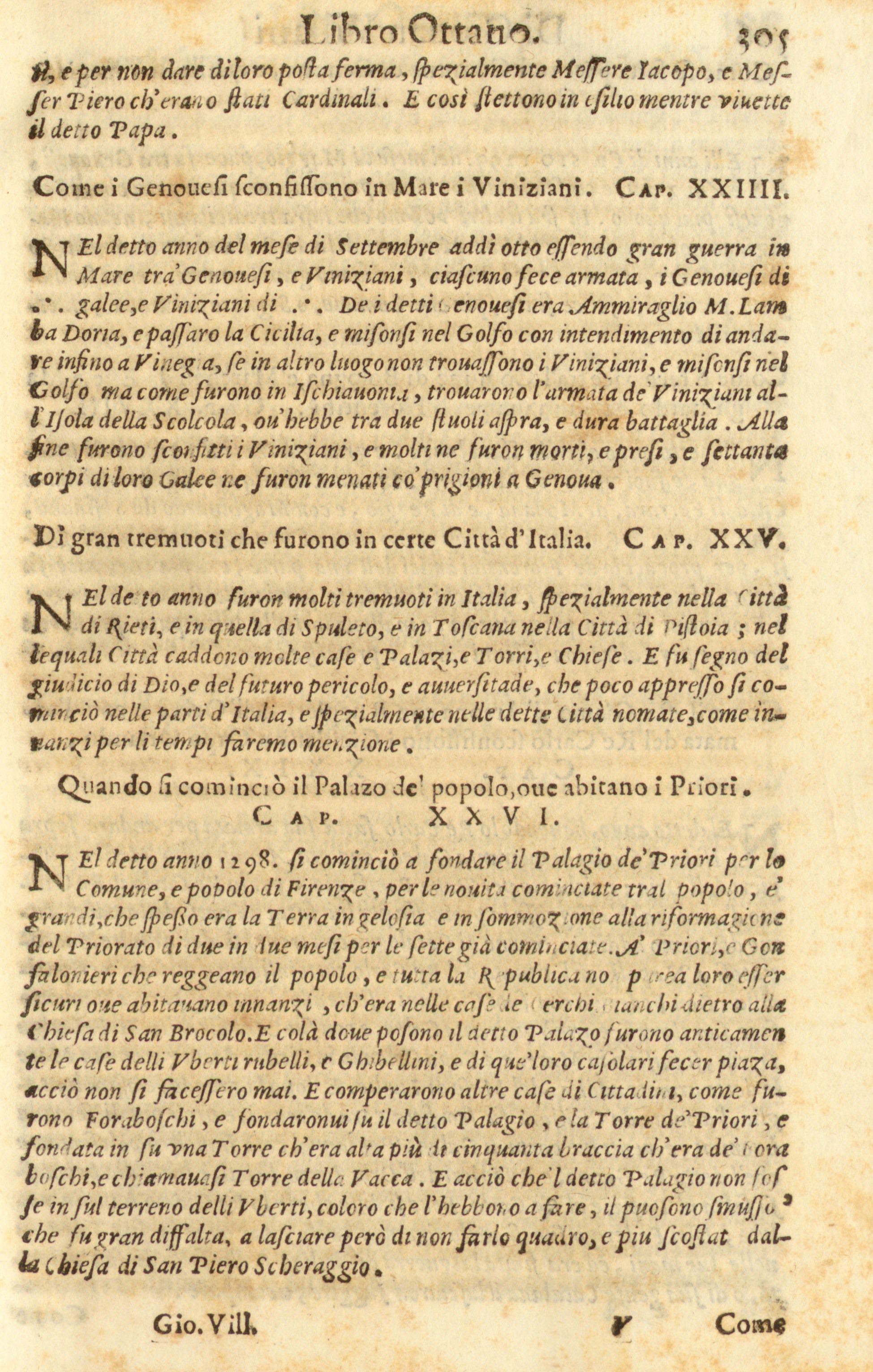 Storia di Giovanni Villani