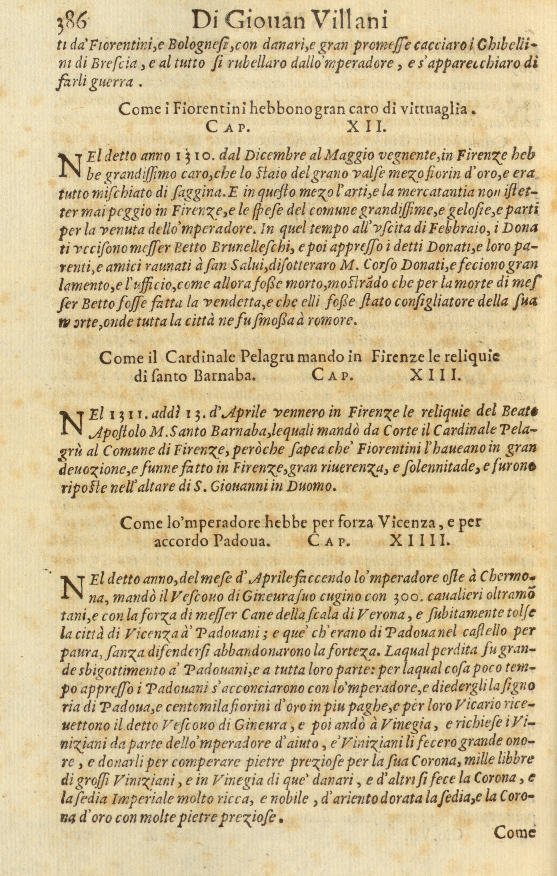 Storia di Giovanni Villani