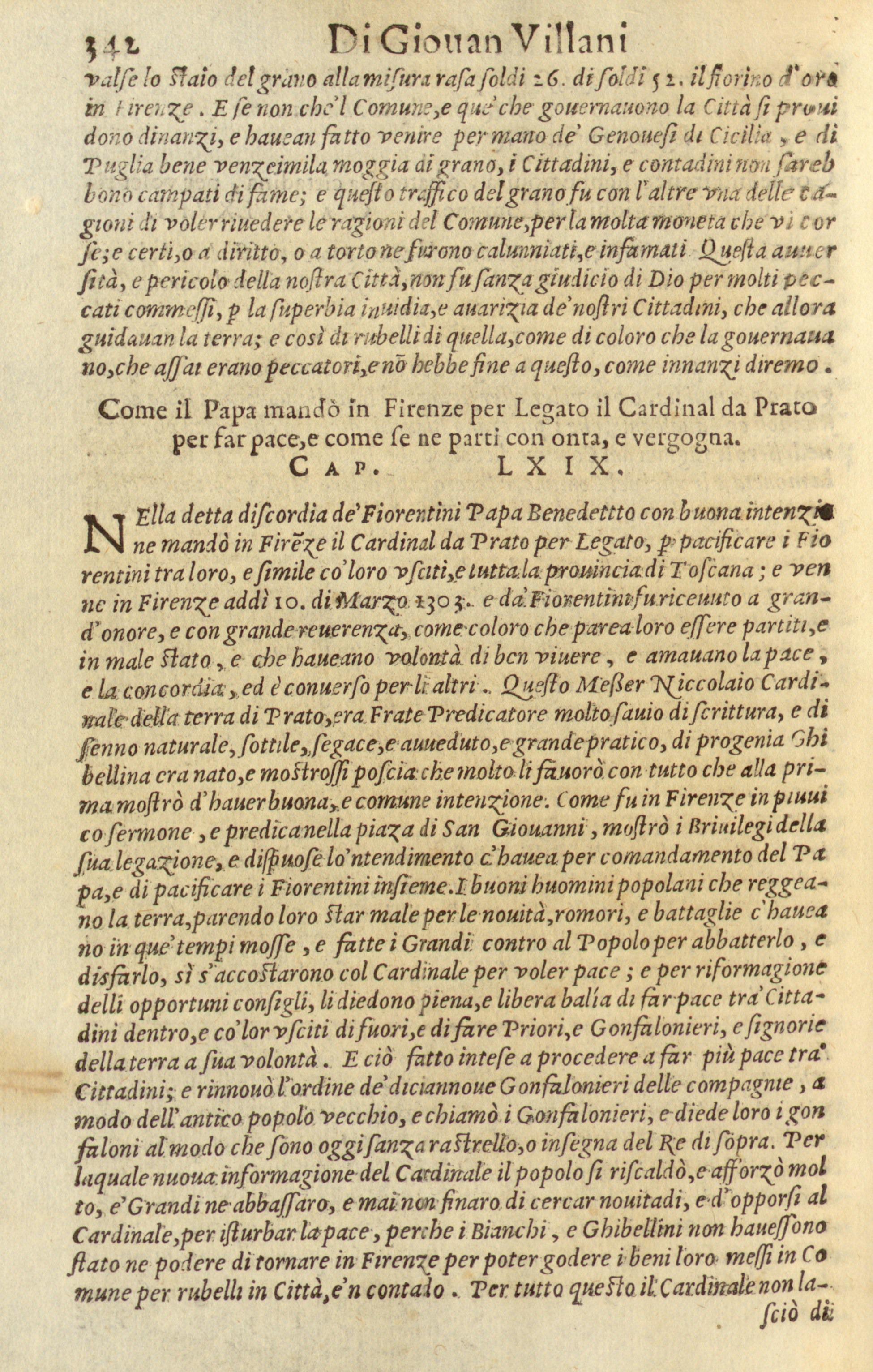 Storia di Giovanni Villani