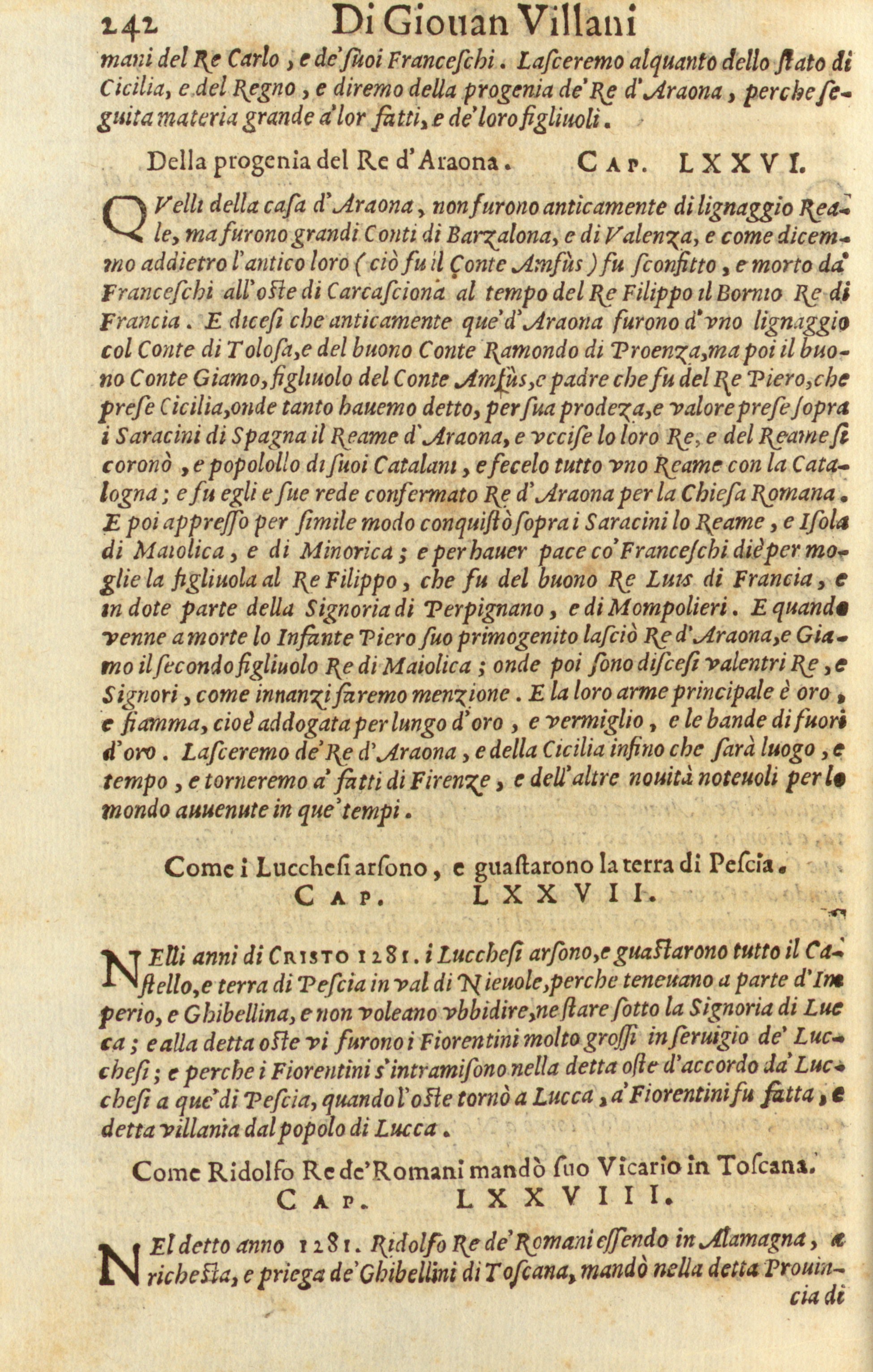 Storia di Giovanni Villani