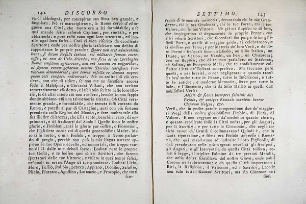 Orazionii o discorsi istorici sopra l’ antica citta di Fiesole