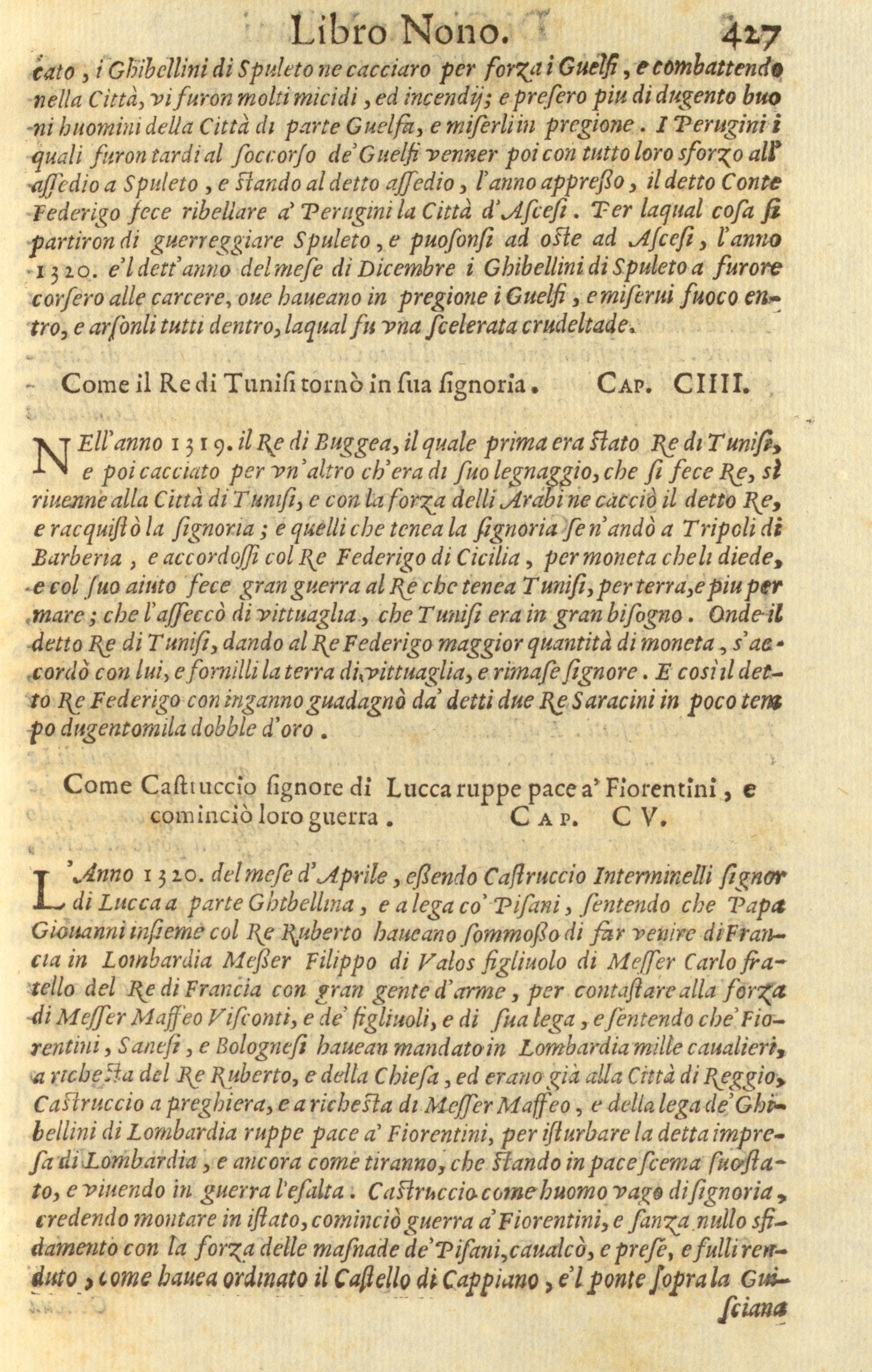 Storia di Giovanni Villani