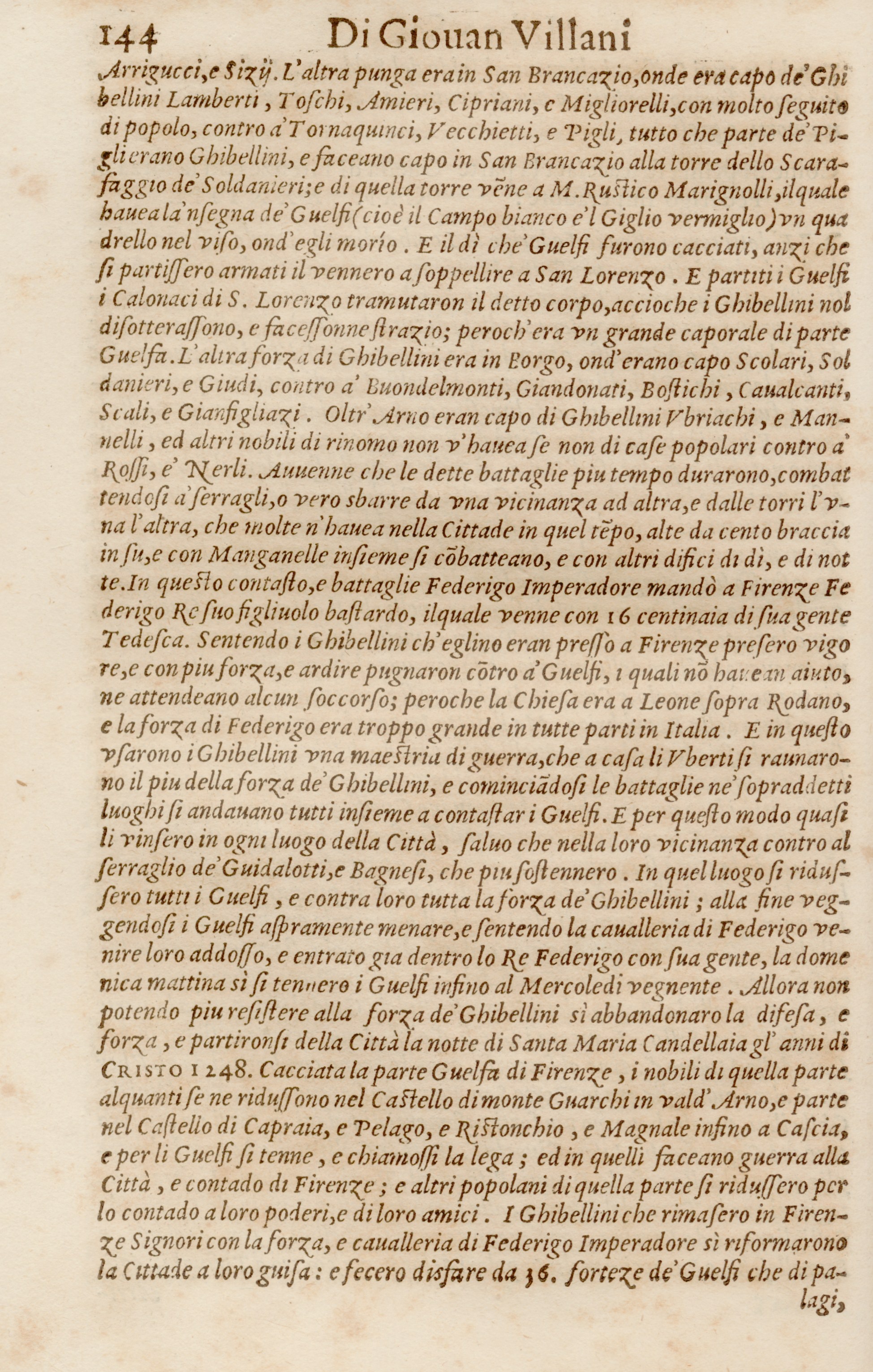 Storia di Giovanni Villani