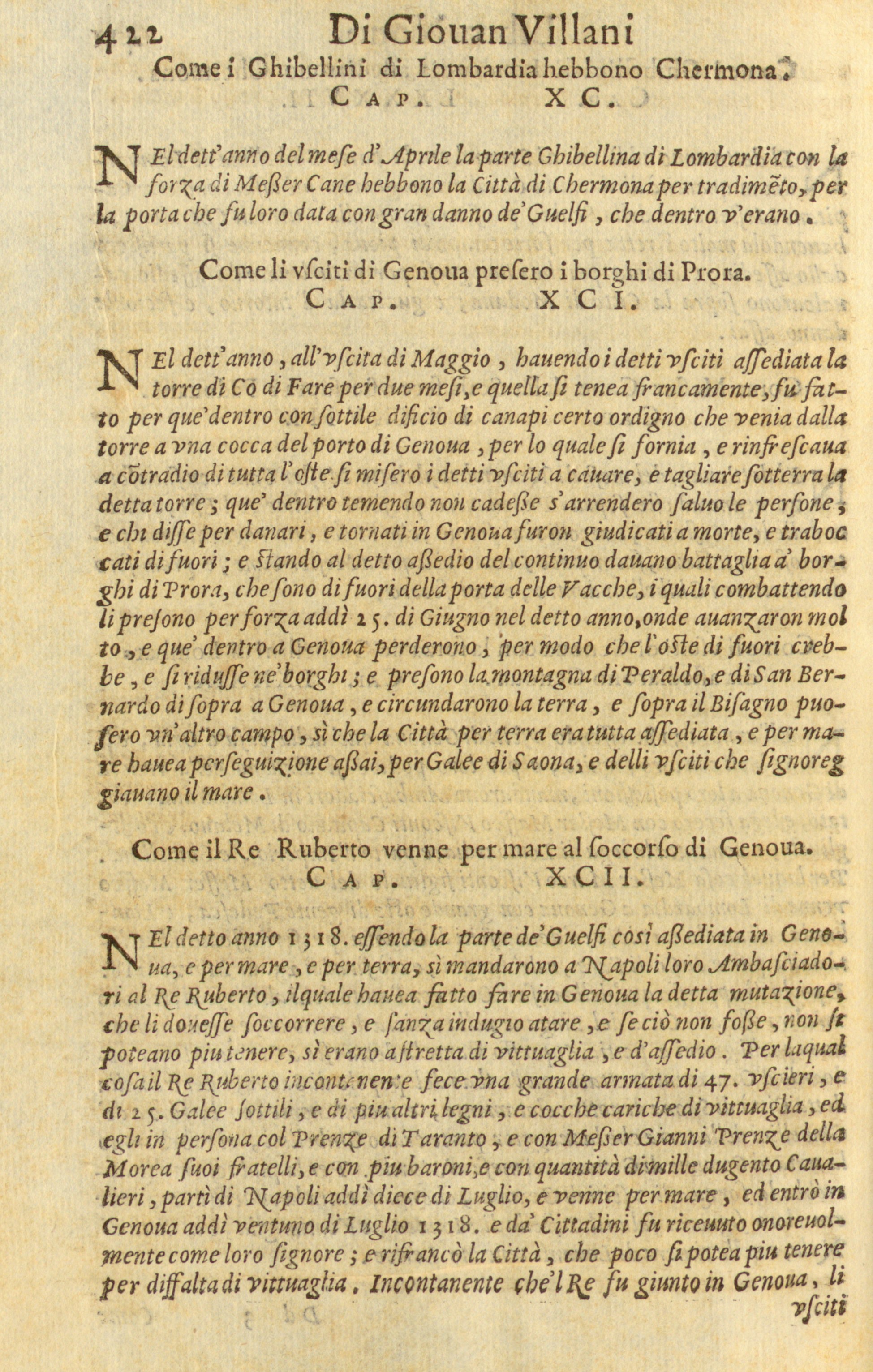 Storia di Giovanni Villani