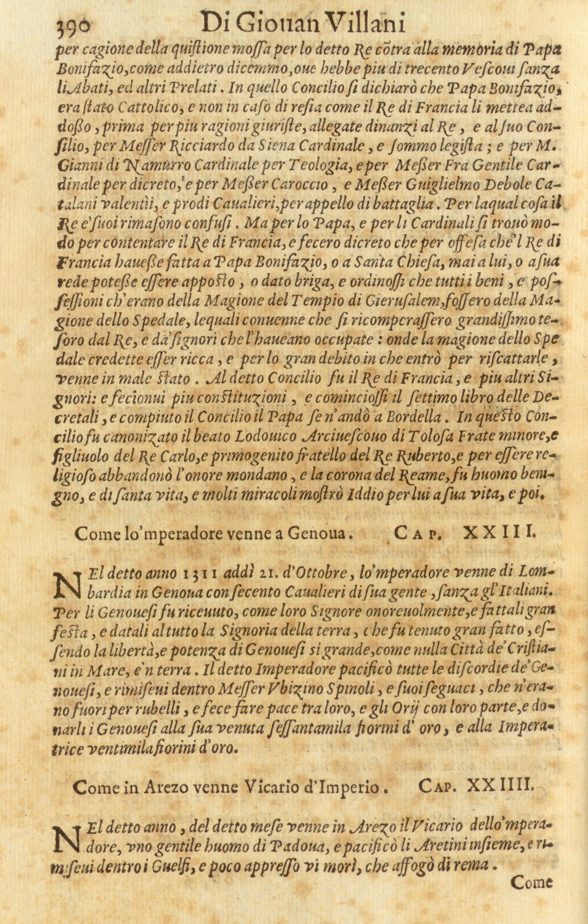 Storia di Giovanni Villani