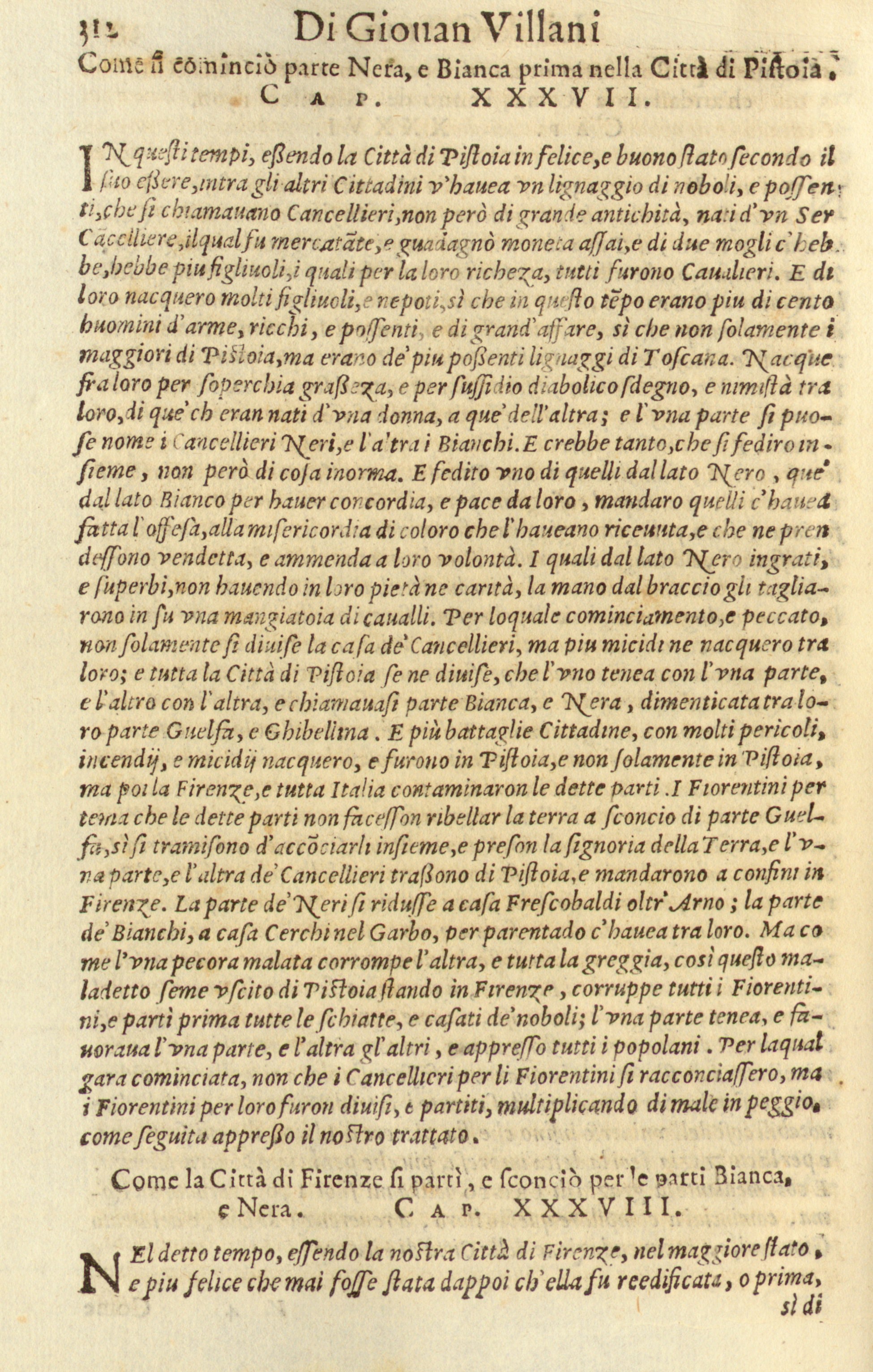 Storia di Giovanni Villani