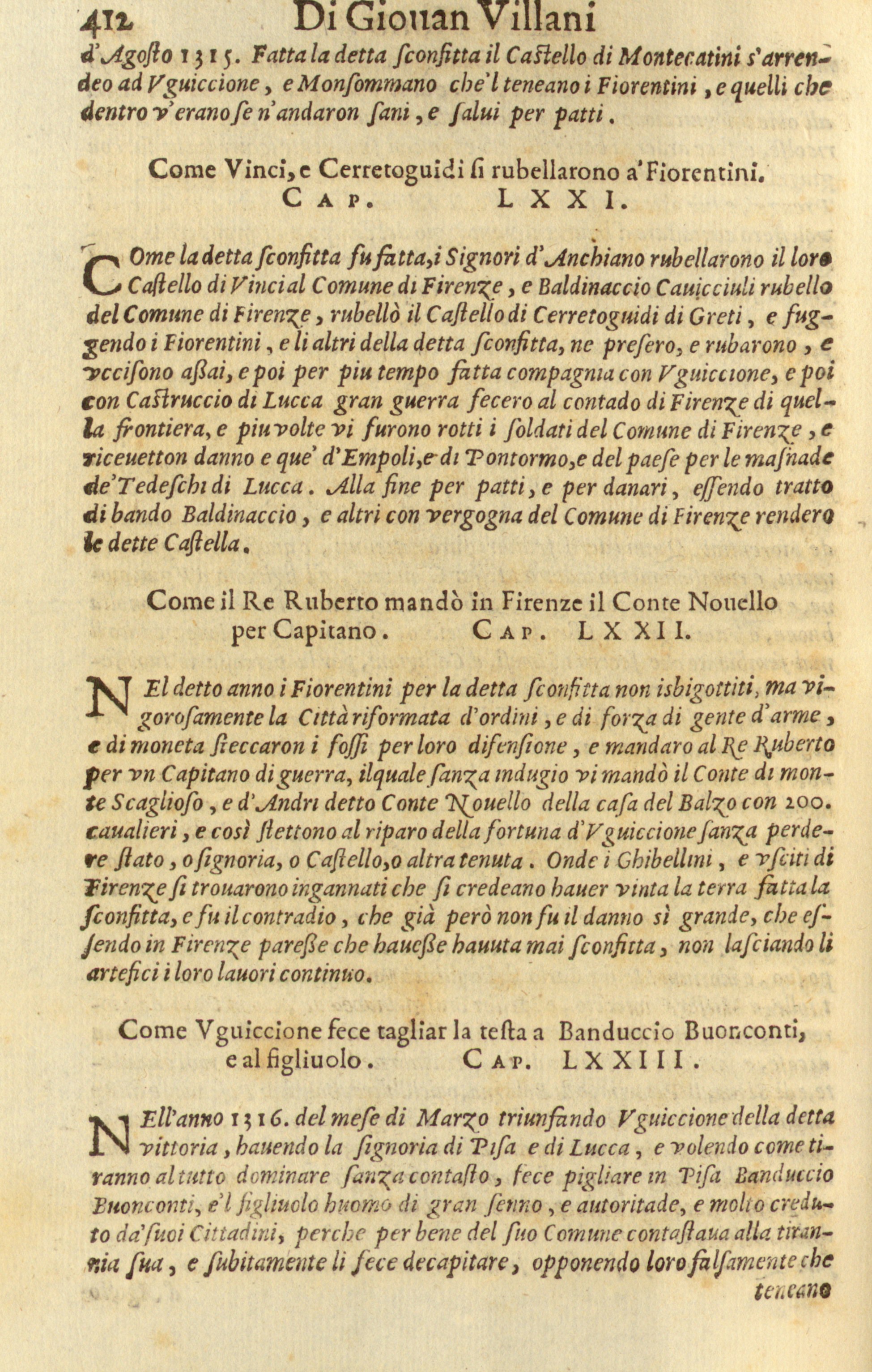 Storia di Giovanni Villani