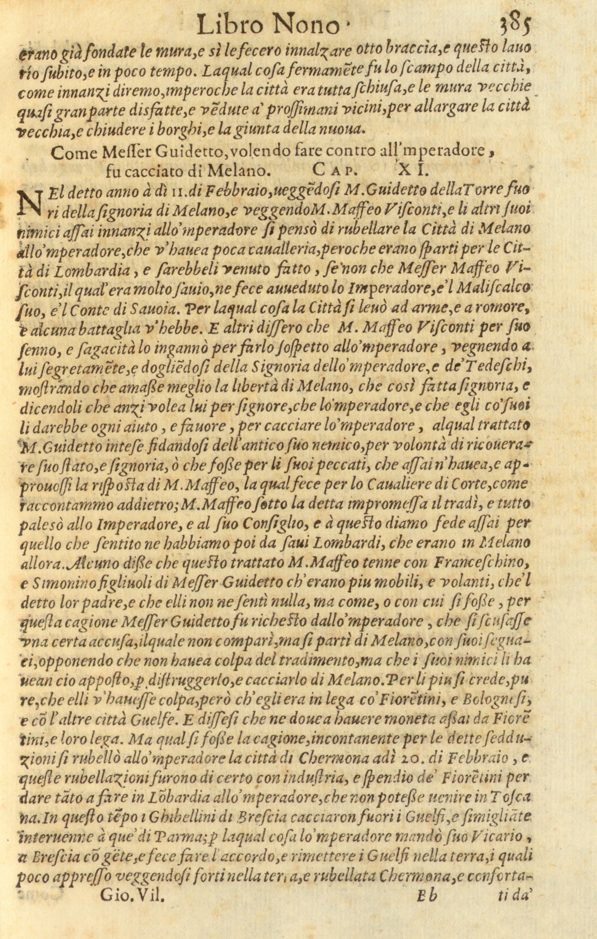 Storia di Giovanni Villani