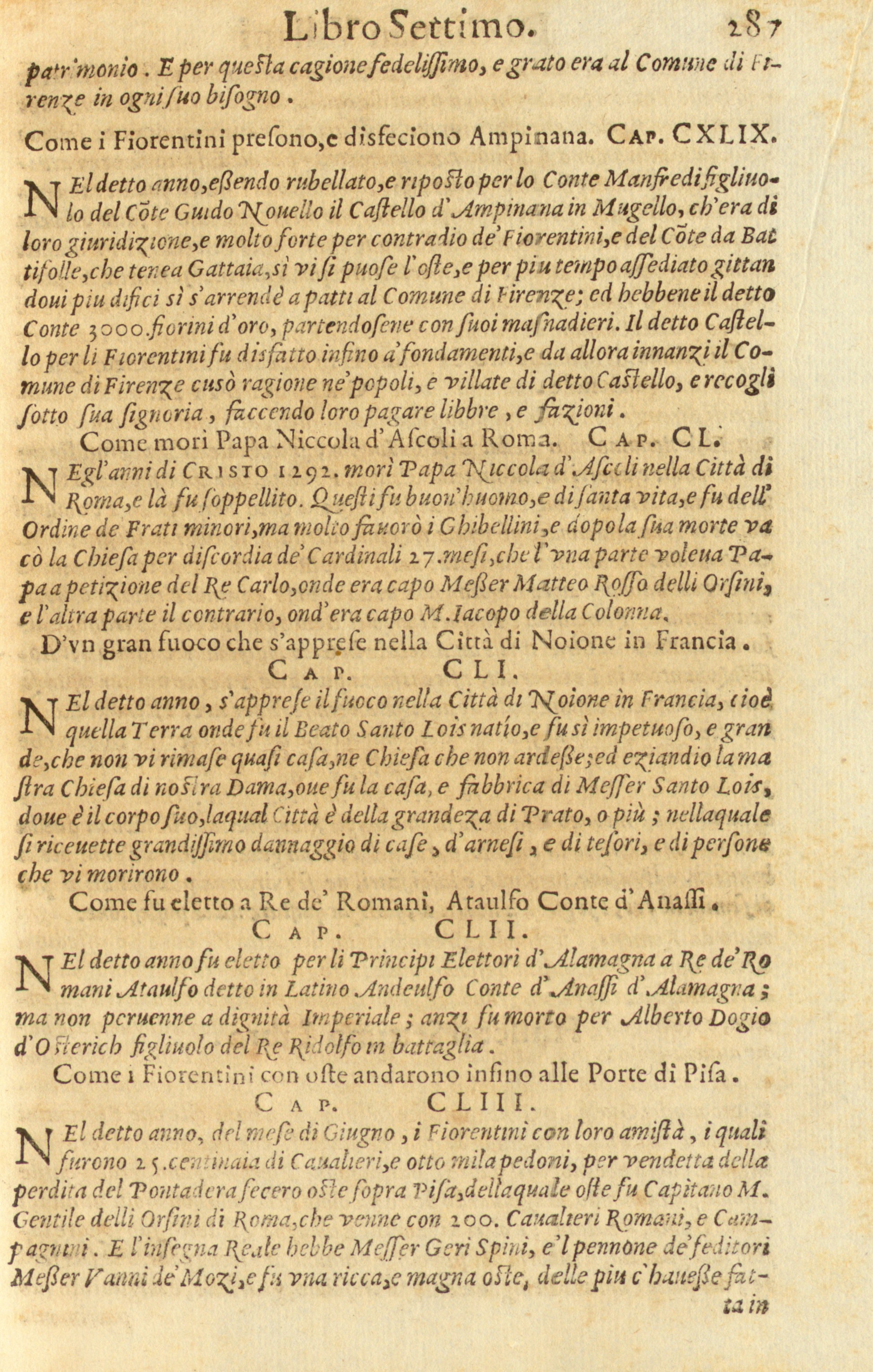 Storia di Giovanni Villani