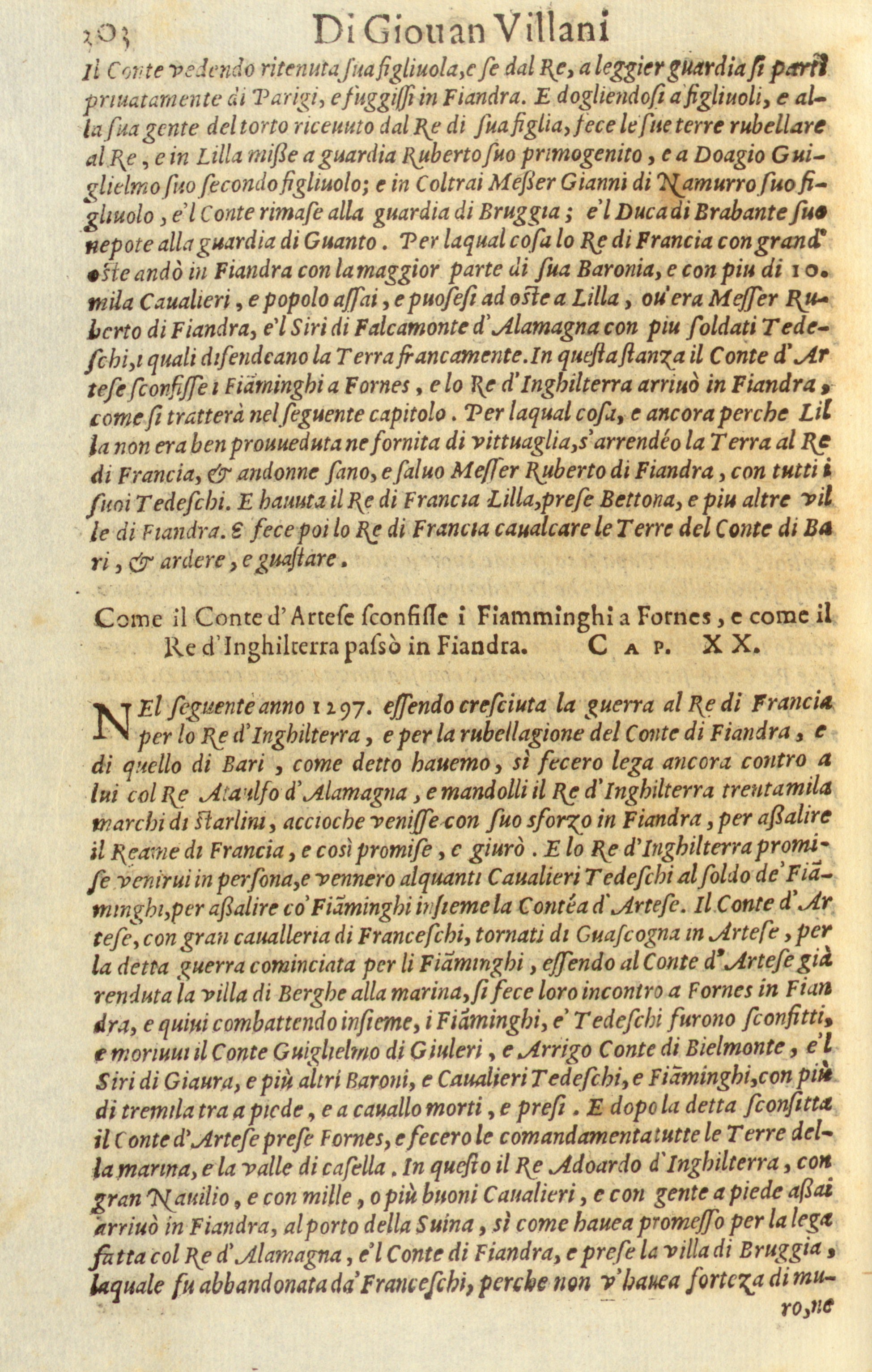 Storia di Giovanni Villani