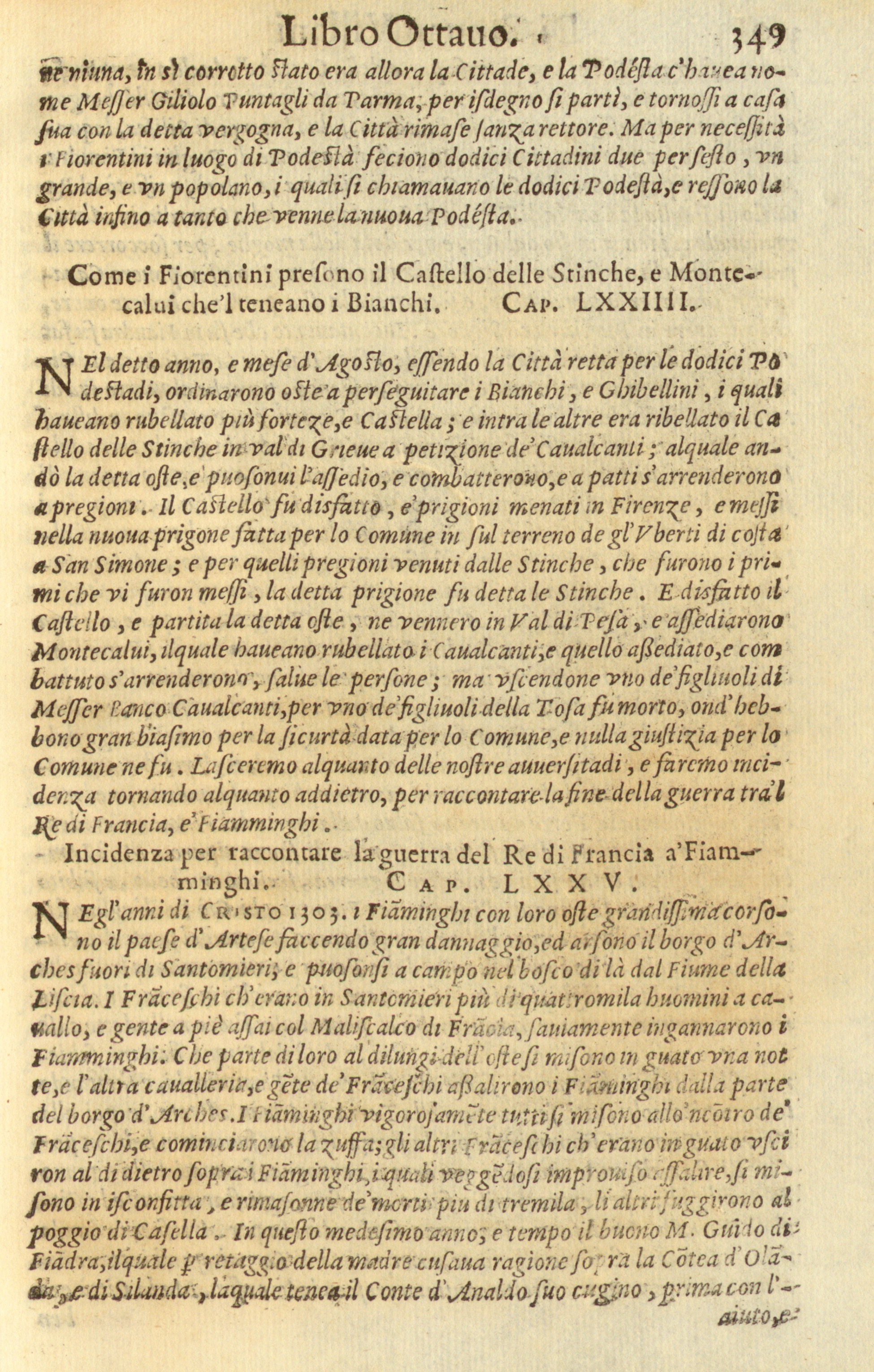 Storia di Giovanni Villani