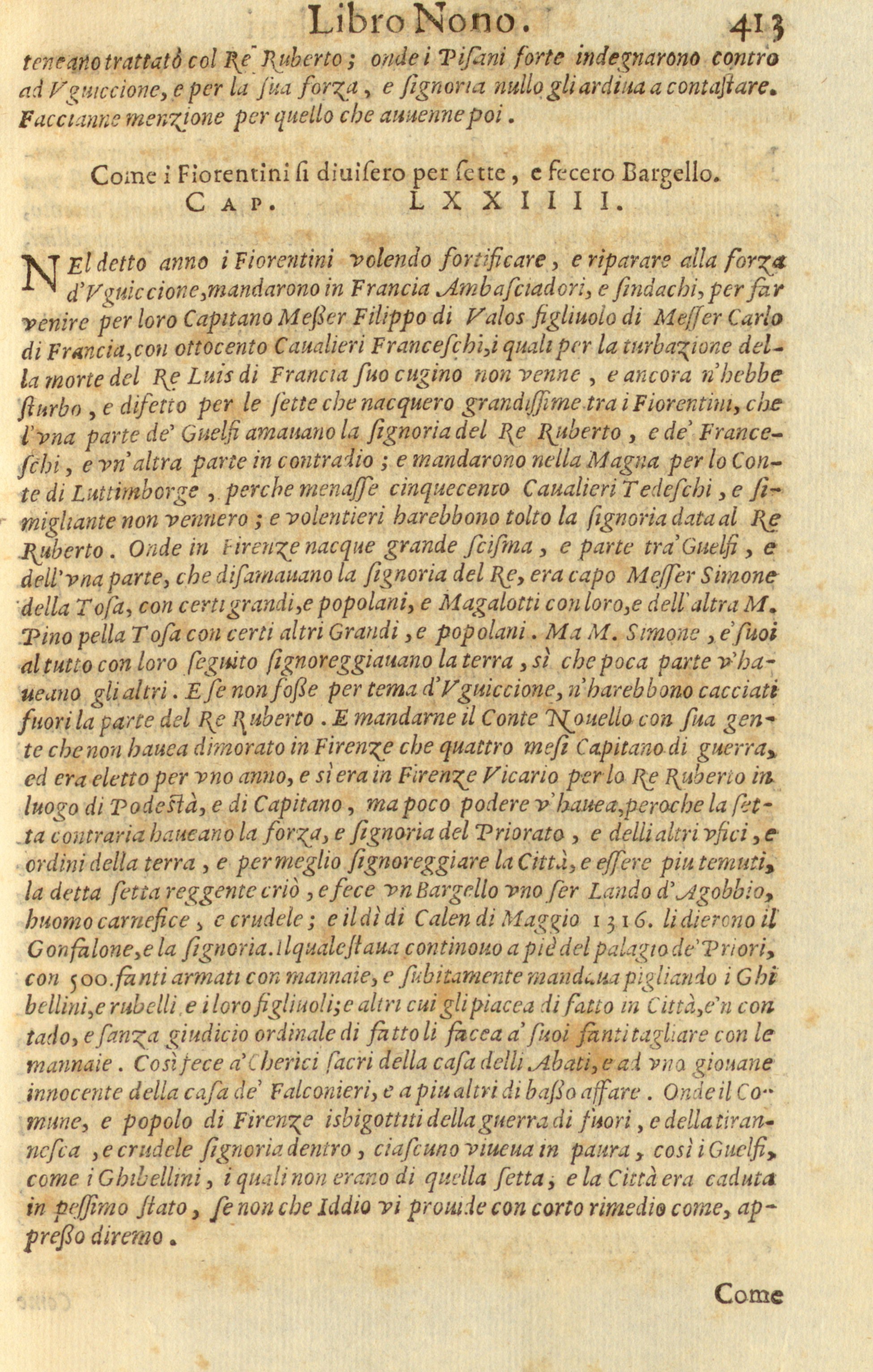 Storia di Giovanni Villani