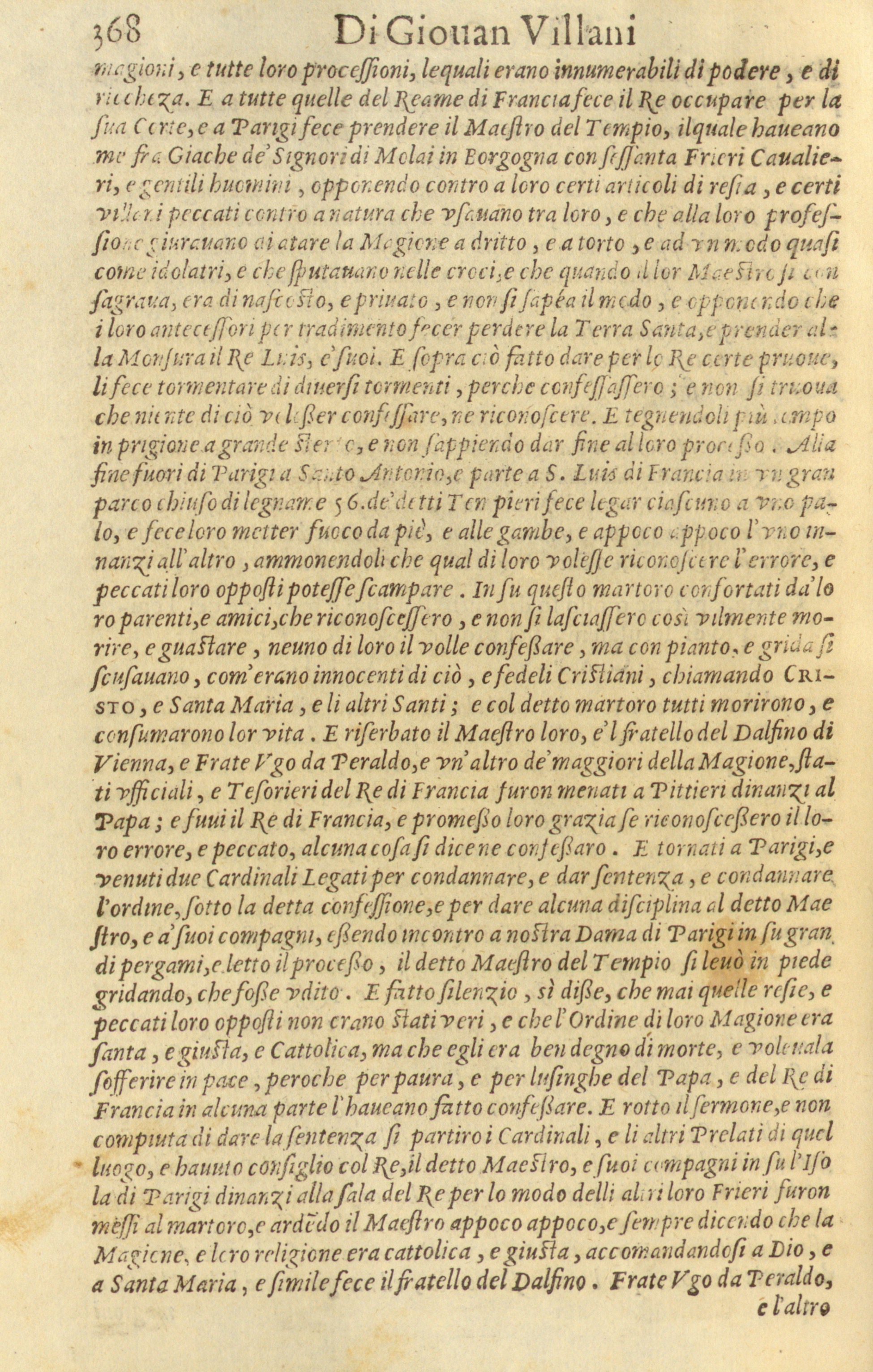 Storia di Giovanni Villani