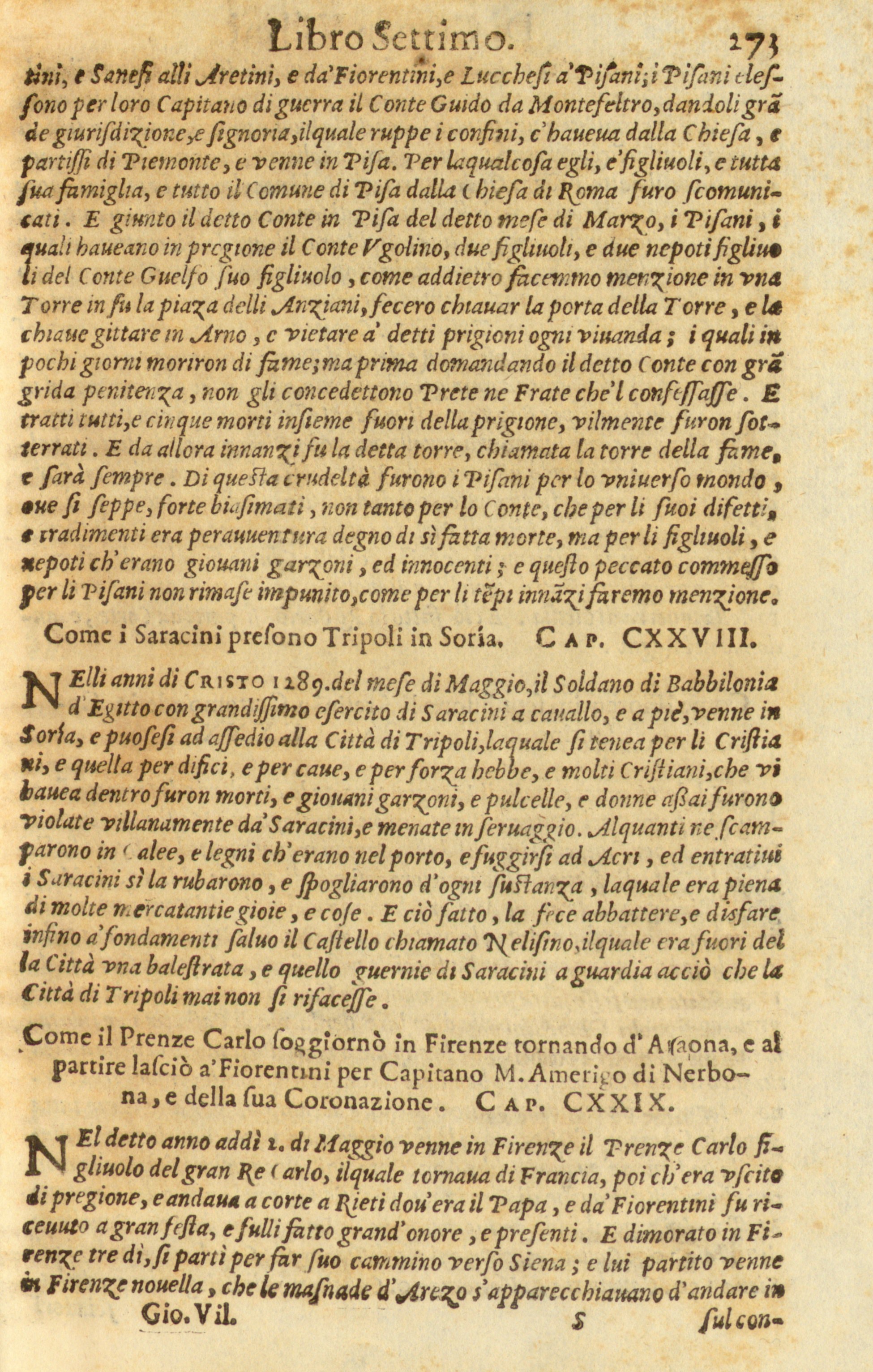 Storia di Giovanni Villani