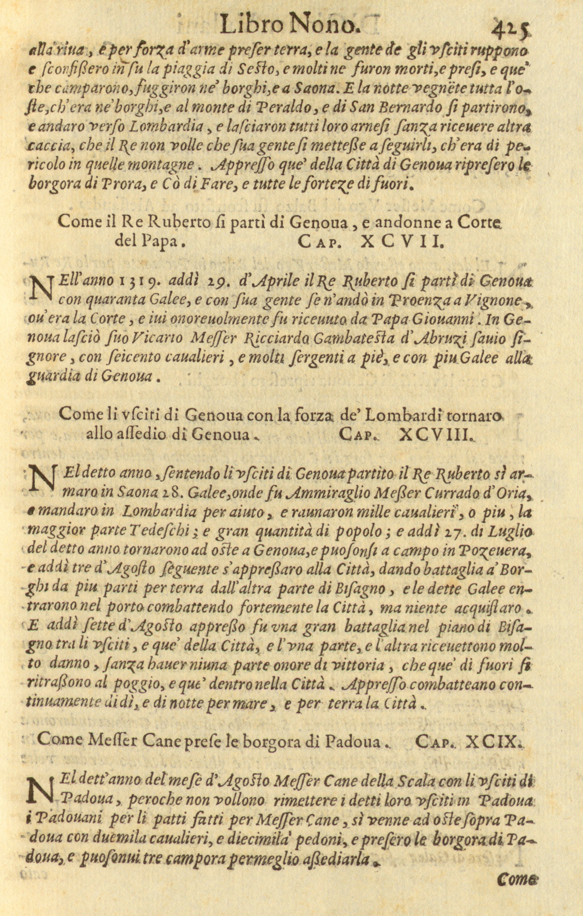 Storia di Giovanni Villani