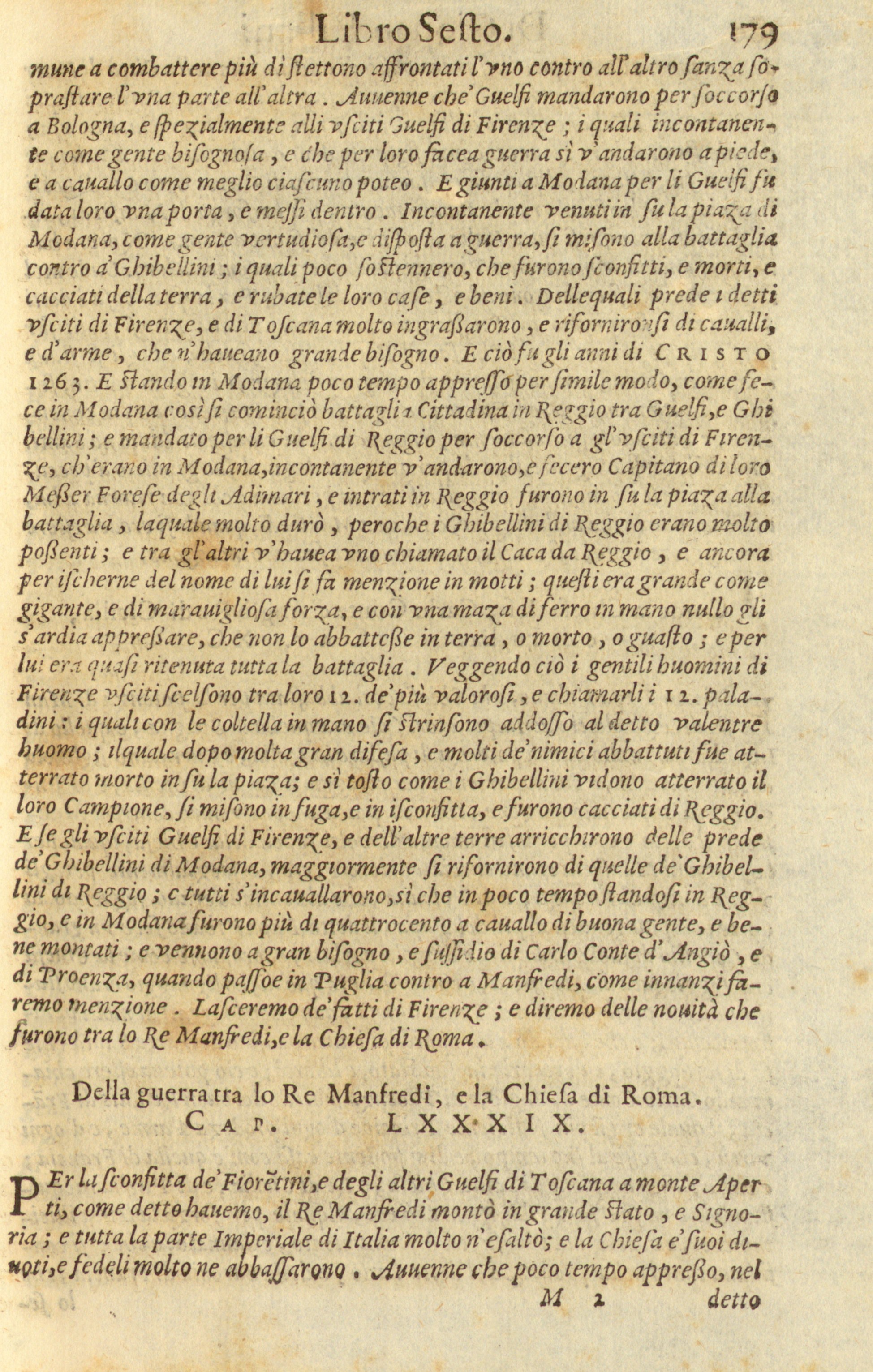 Storia di Giovanni Villani