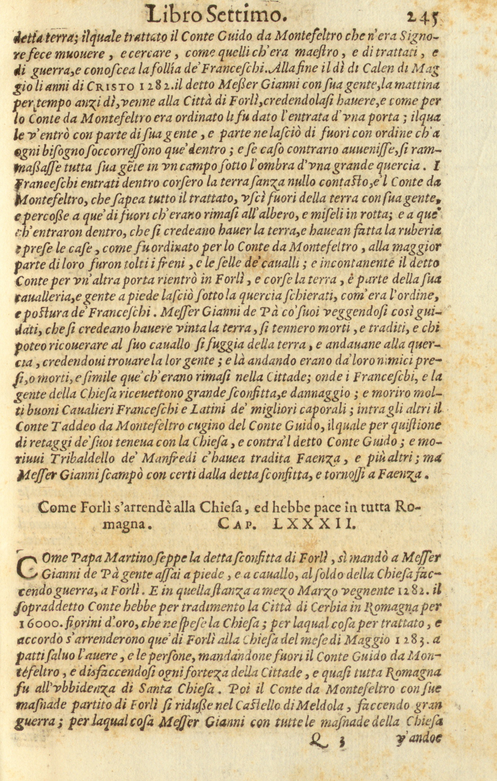 Storia di Giovanni Villani