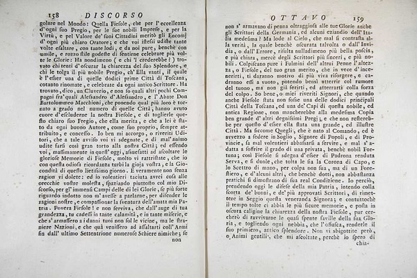 Orazionii o discorsi istorici sopra l’ antica citta di Fiesole