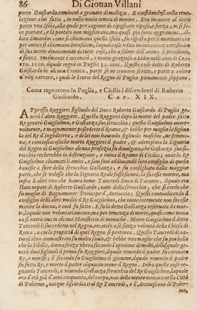 Storia di Giovanni Villani