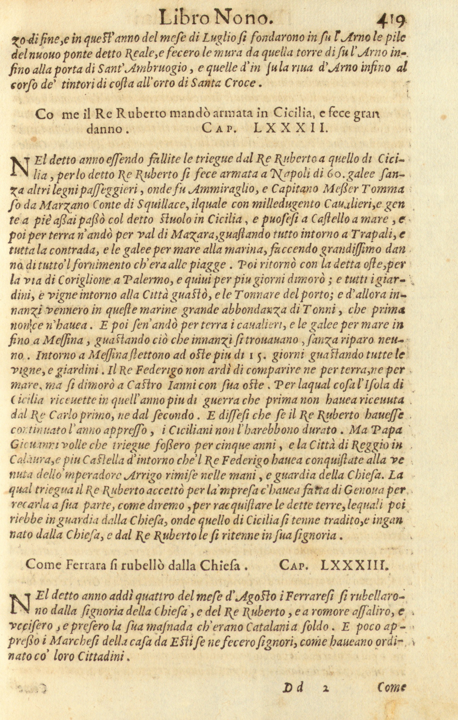 Storia di Giovanni Villani