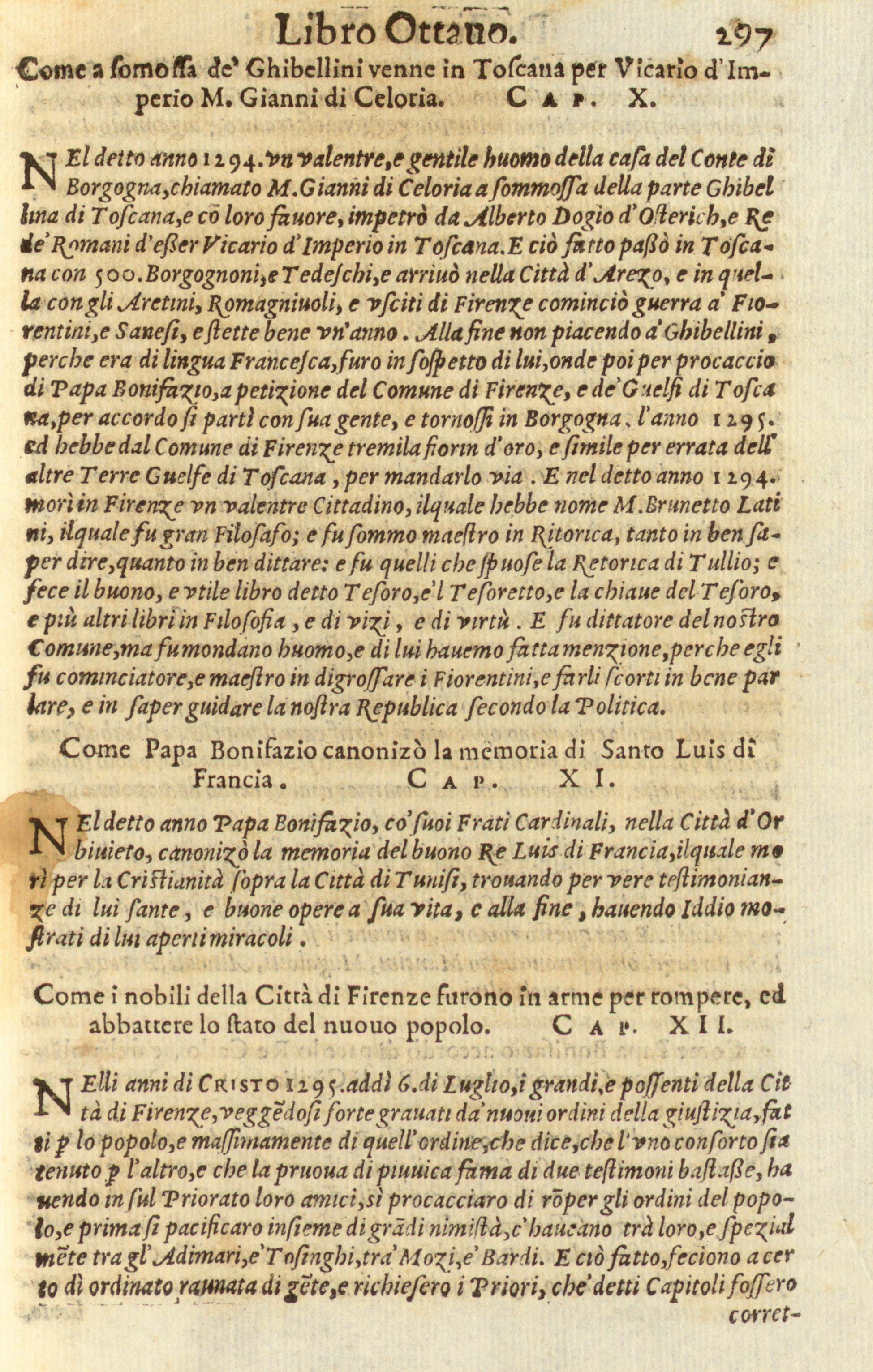 Storia di Giovanni Villani