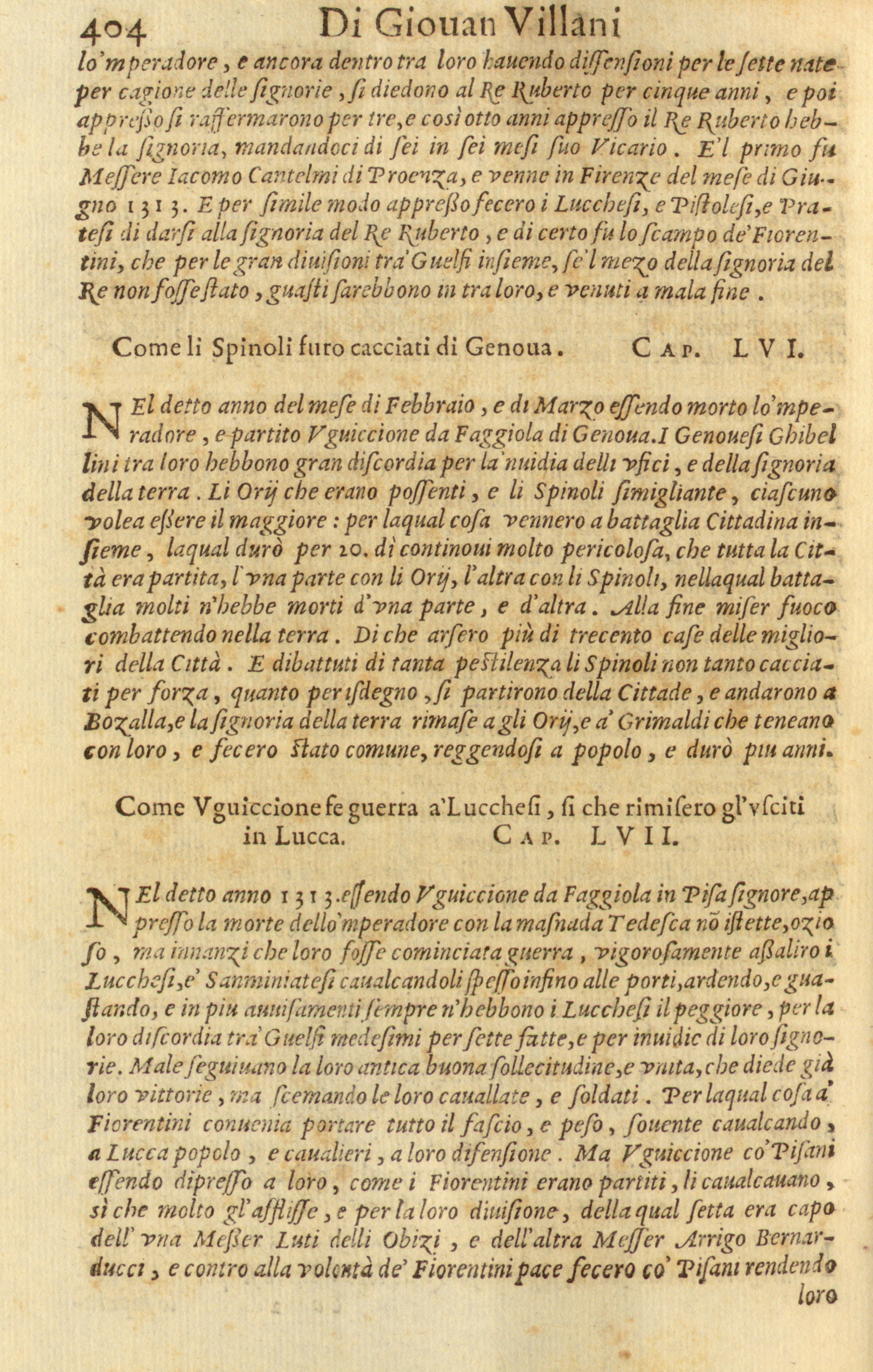 Storia di Giovanni Villani