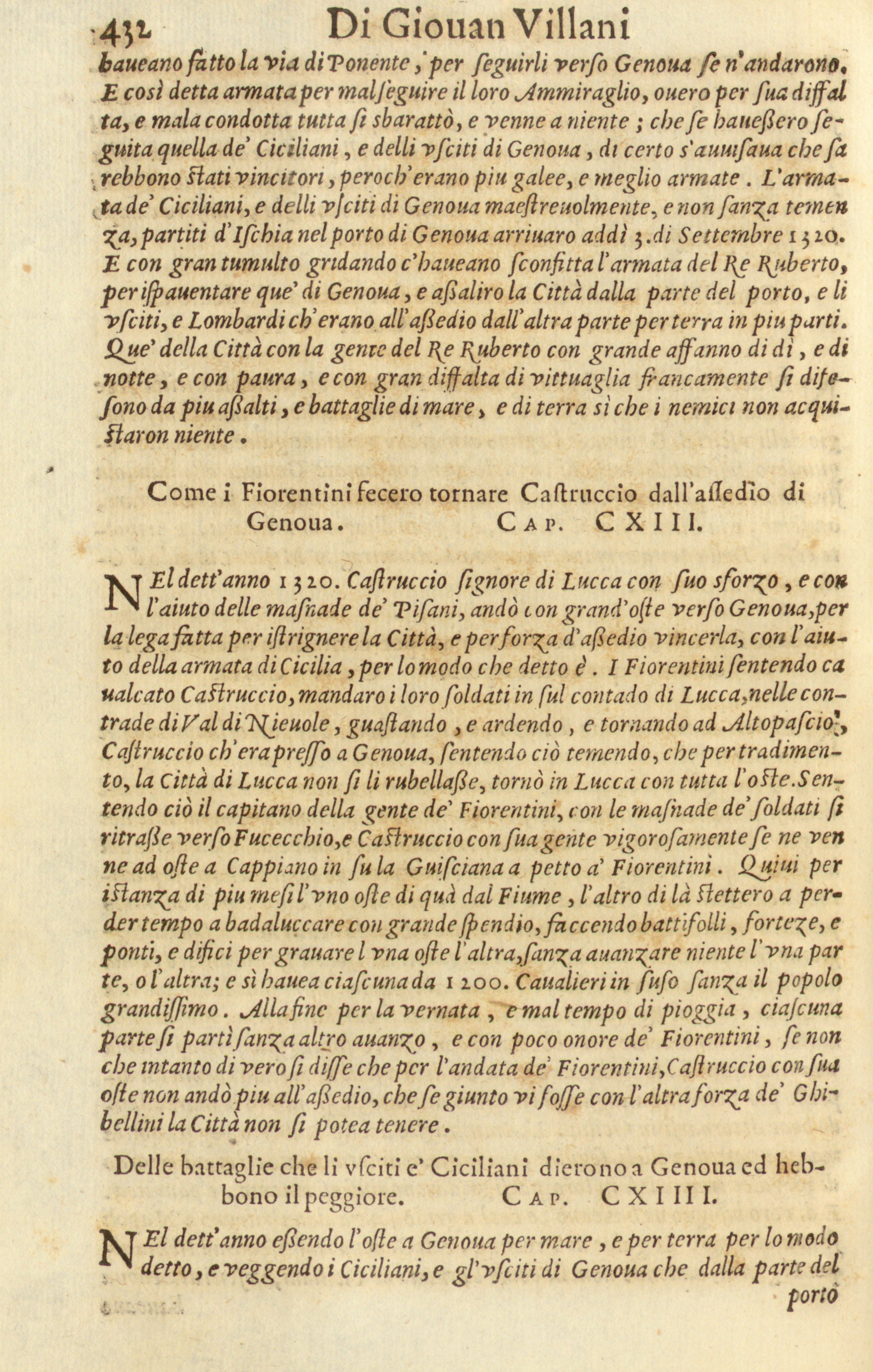 Storia di Giovanni Villani