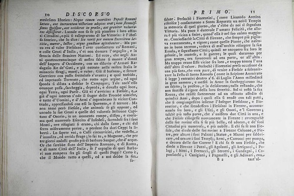 Orazionii o discorsi istorici sopra l’ antica citta di Fiesole