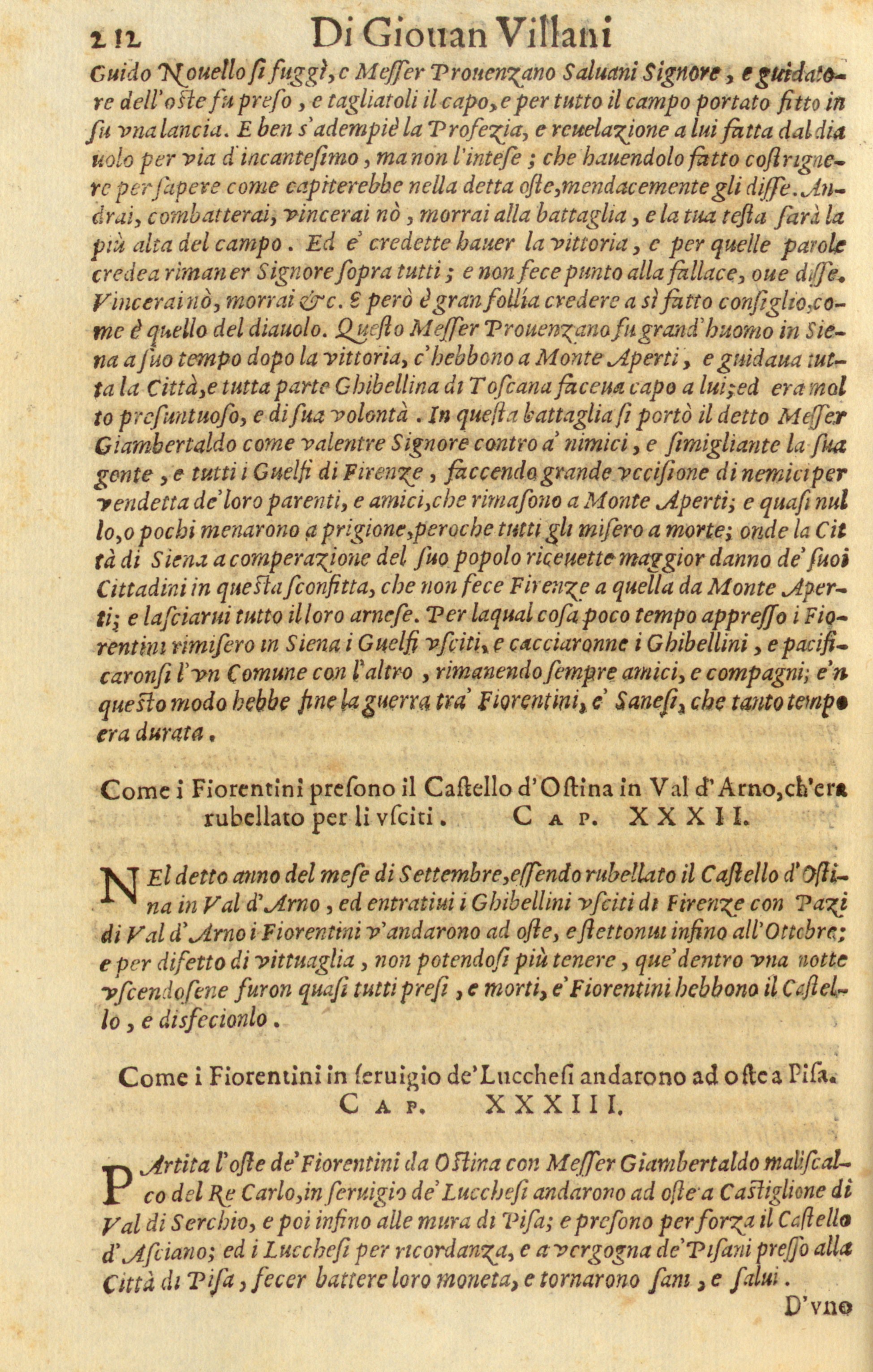 Storia di Giovanni Villani