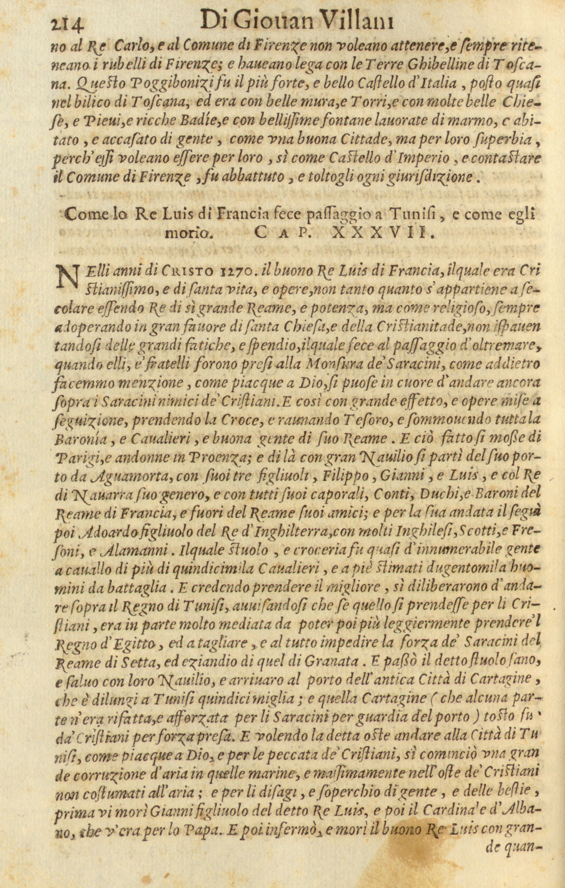 Storia di Giovanni Villani