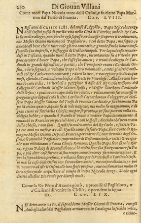 Storia di Giovanni Villani
